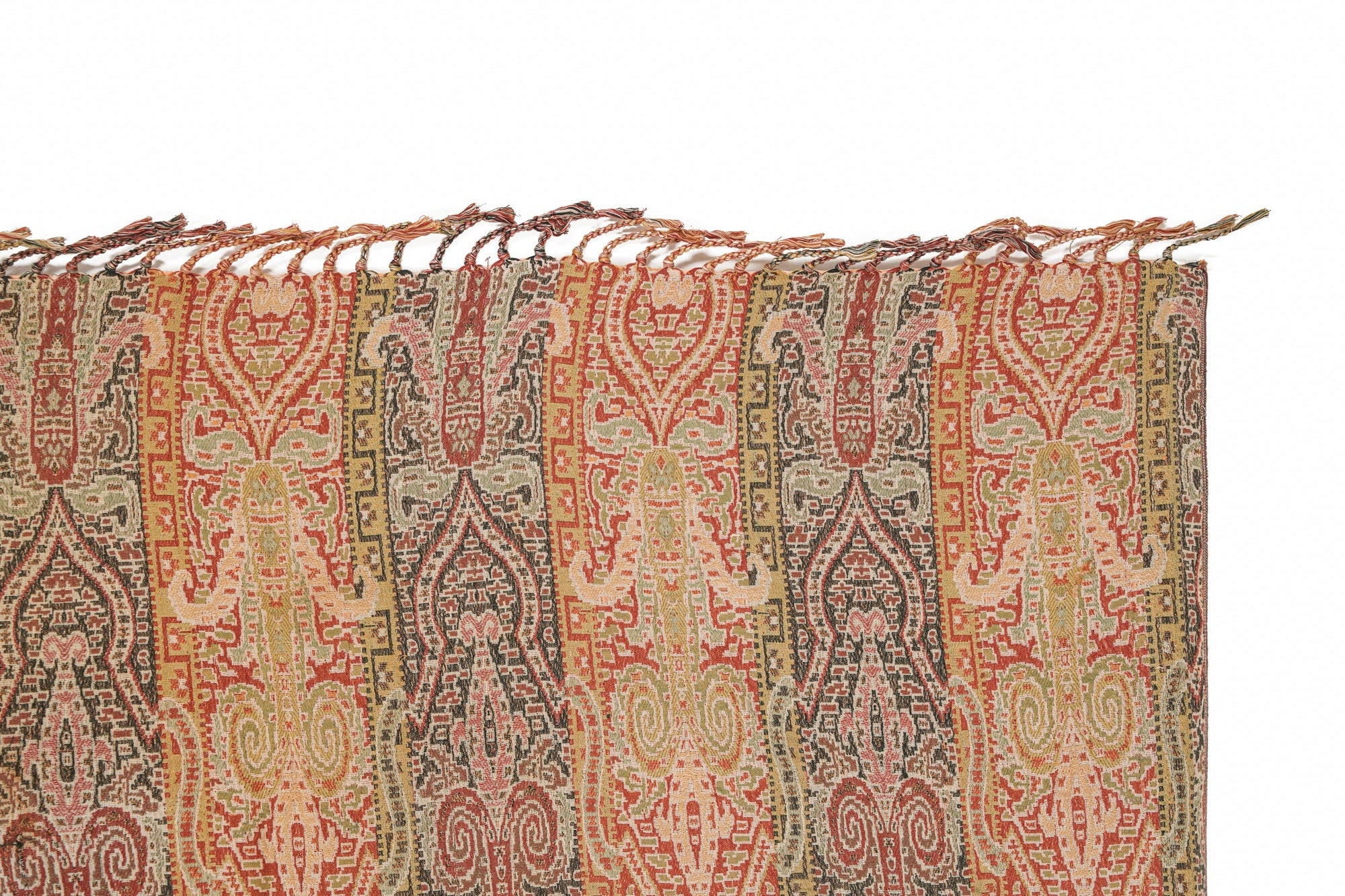Vintage Dutch Loom Shawl 6'4" x 4'6"