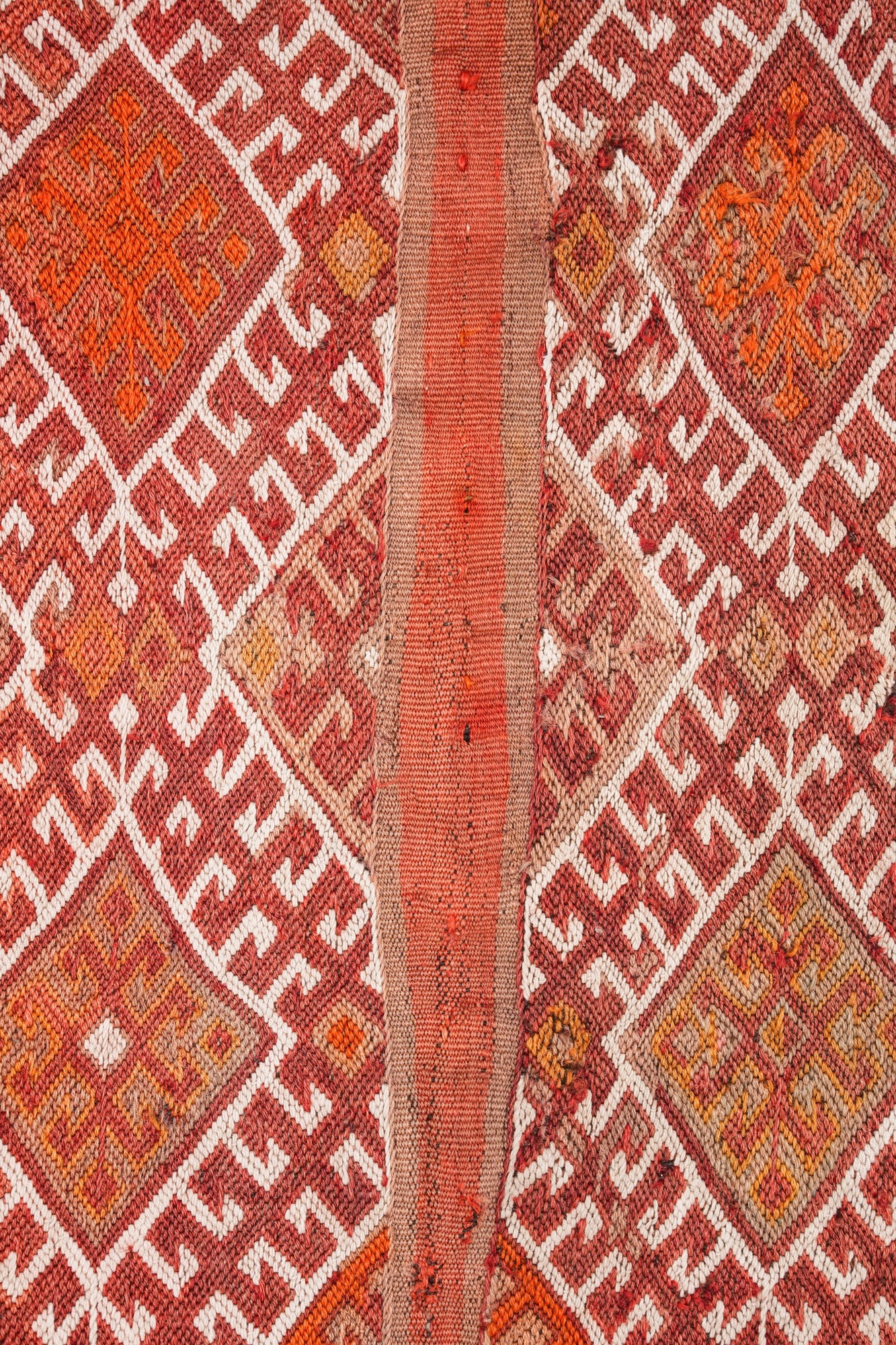 Vintage Moroccan Berber Kilim 3'3" x 2'