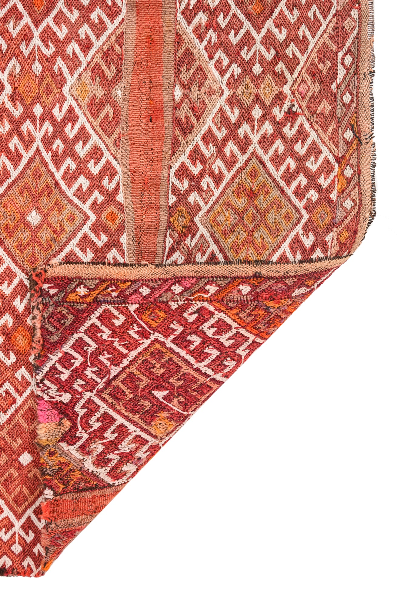 Vintage Moroccan Berber Kilim 3'3" x 2'