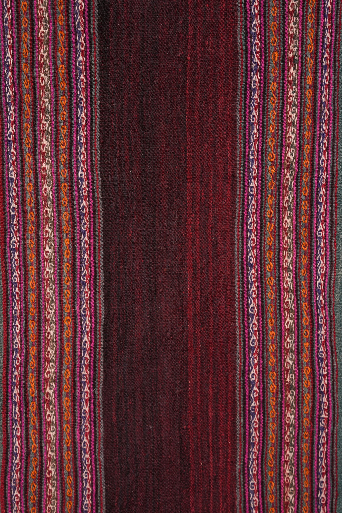 Vintage Peruvian Table Runner 5'2" x 1'4"