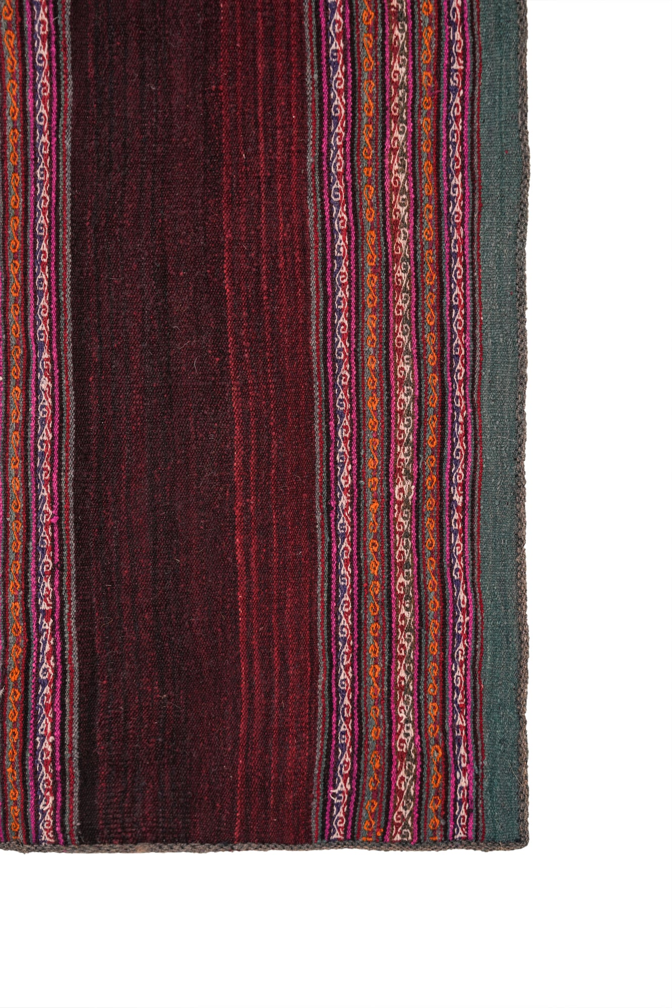 Vintage Peruvian Table Runner 5'2" x 1'4"