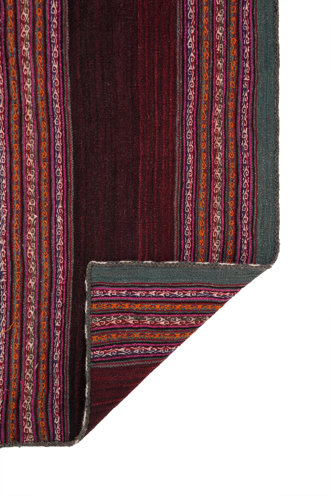 Vintage Peruvian Table Runner 5'2" x 1'4"