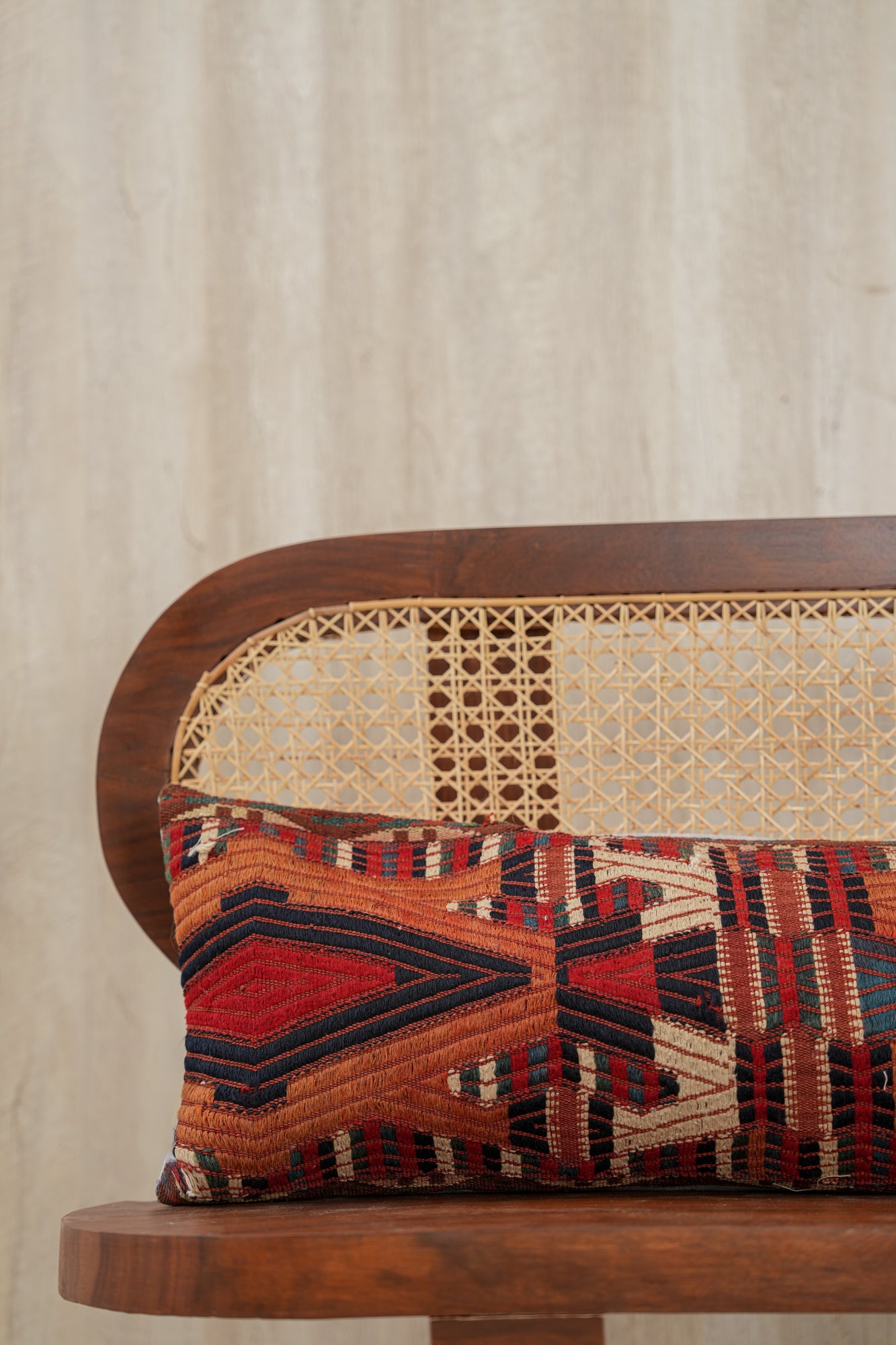 Antique Yamout Lumbar Cushion 3'6" x 1'0"