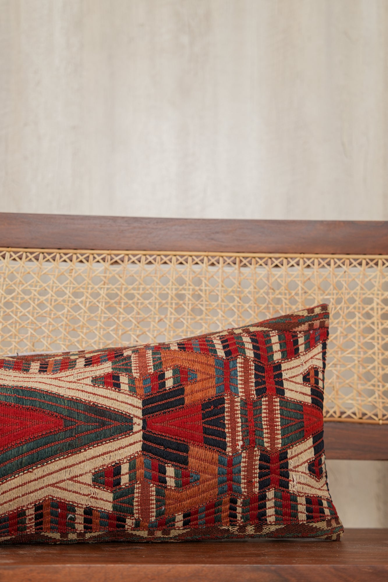 Antique Yamout Lumbar Cushion 3'6" x 1'0"