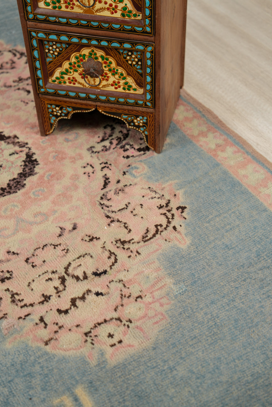 Vintage Moroccan Rug 7' x 4'3"