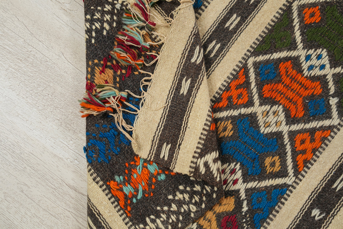 Vintage Moroccan Kilim 4'1" x 2'2"