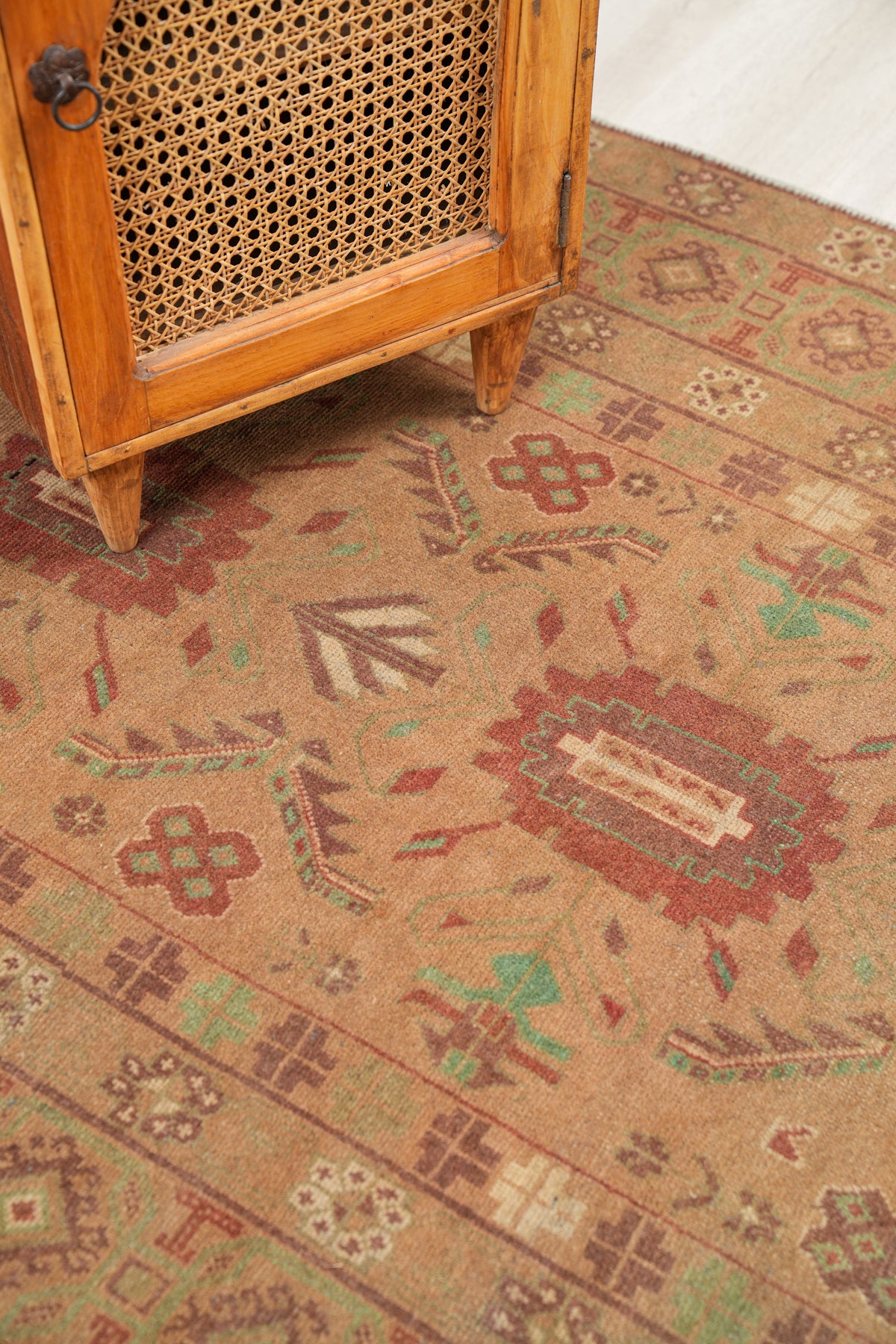 Vintage Baloch Hallway Rug 14' X 4'6"