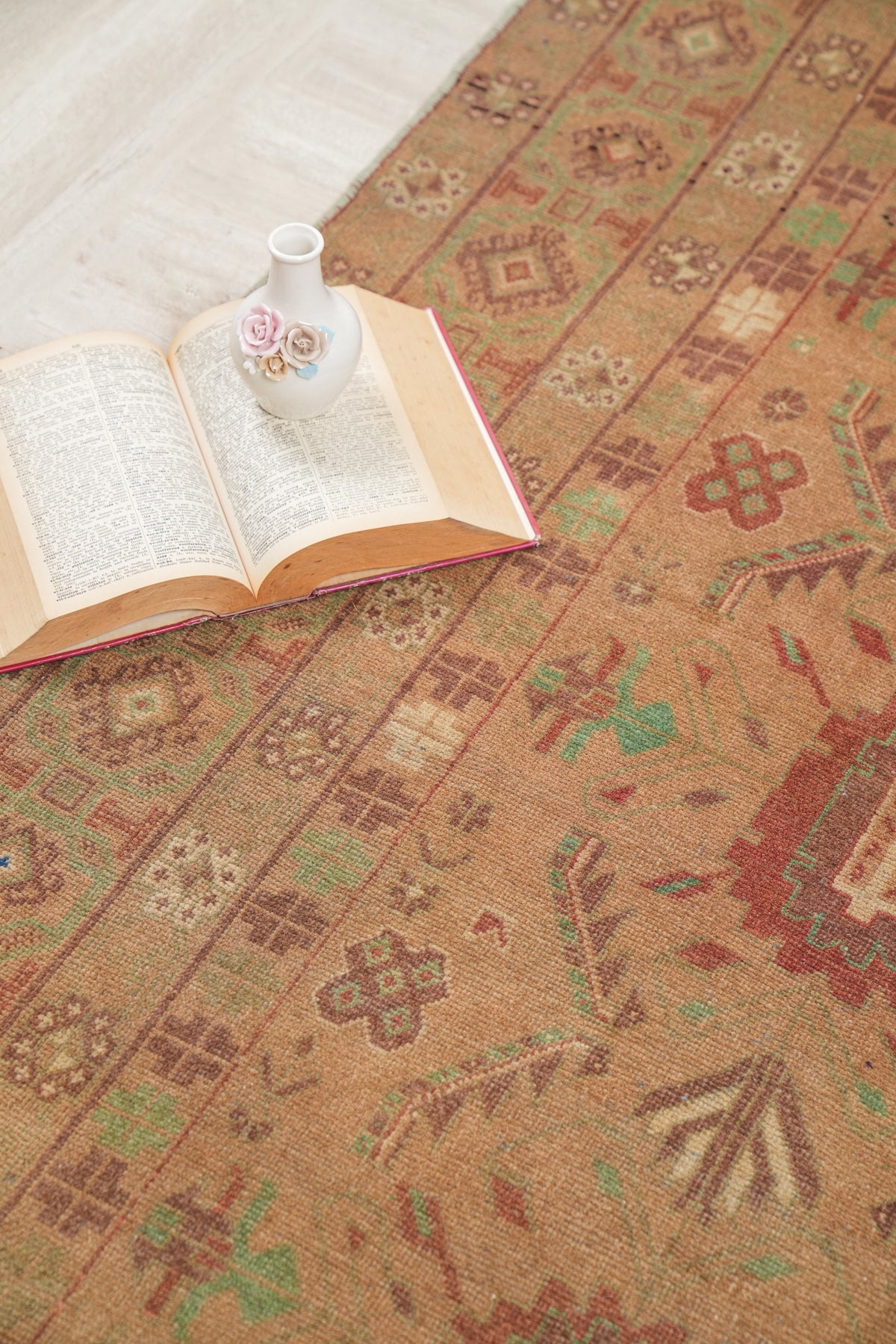 Vintage Baloch Hallway Rug 14' X 4'6"