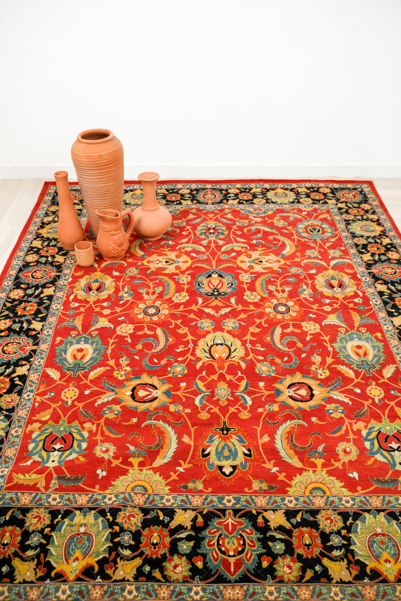 Modern Sickle Leaf Rug 8'3" x 6'8"