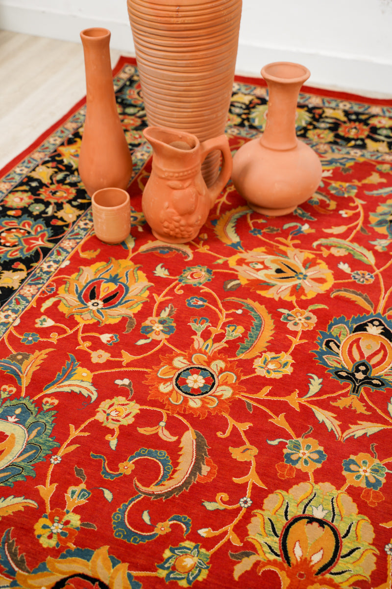 Modern Sickle Leaf Rug 8'3" x 6'8"