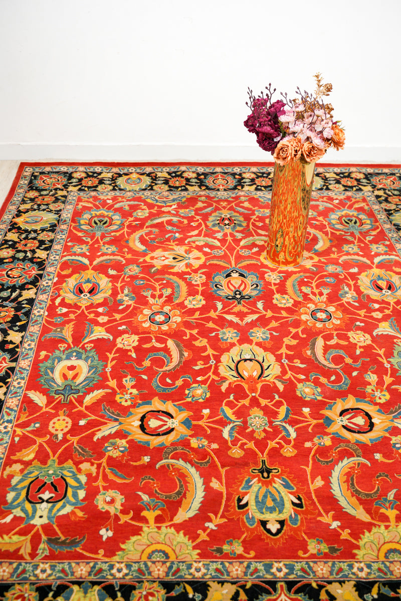 Modern Sickle Leaf Rug 8'3" x 6'8"