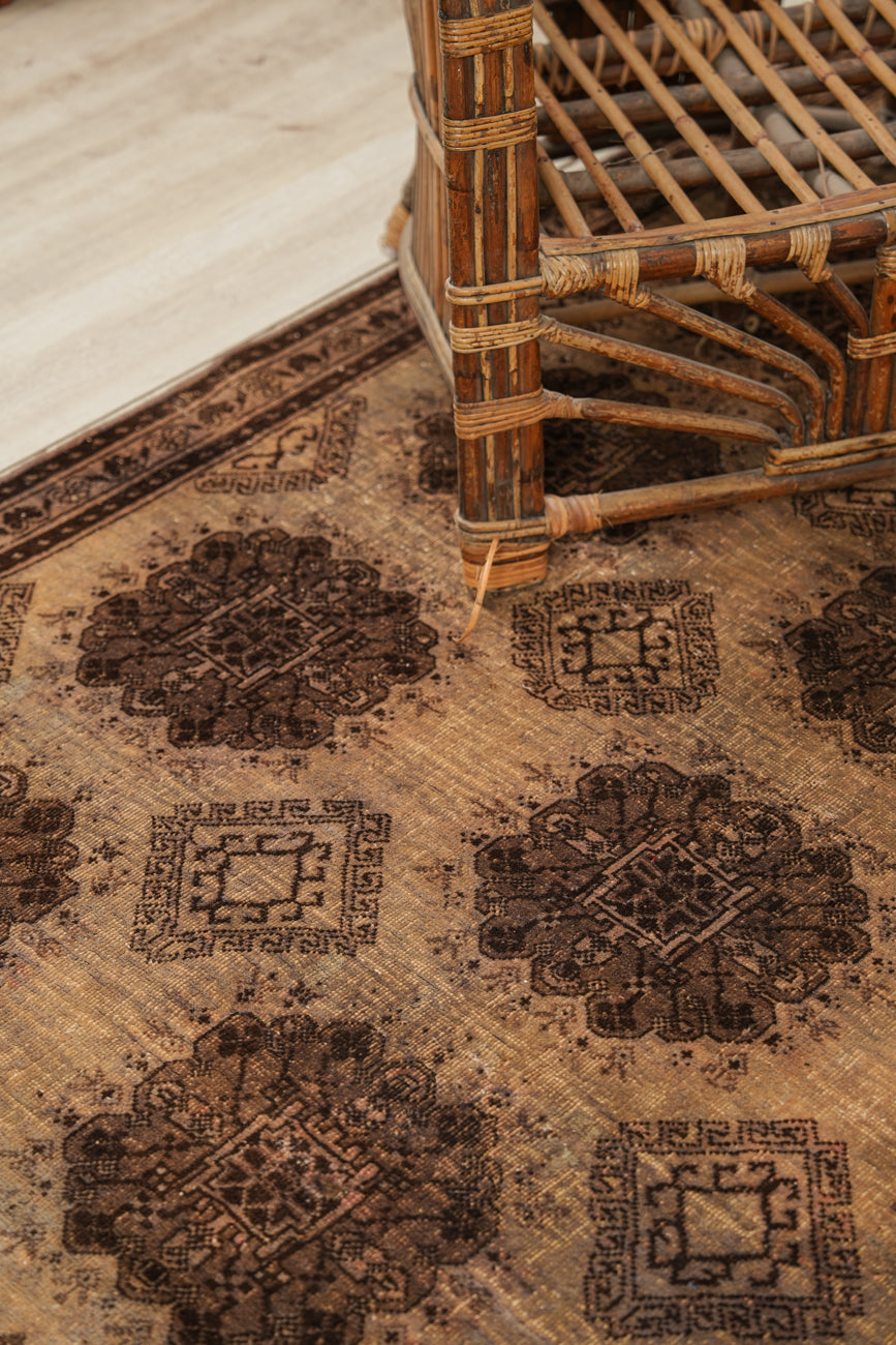 Vintage Turkmen Rug 7'7" X 5'1"
