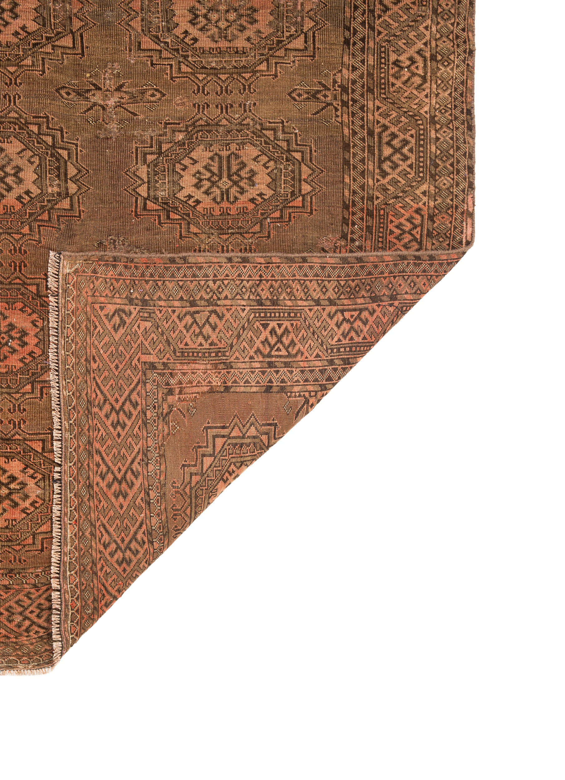 Vintage Turkmen Tekke Rug 7'8" x 5'2"