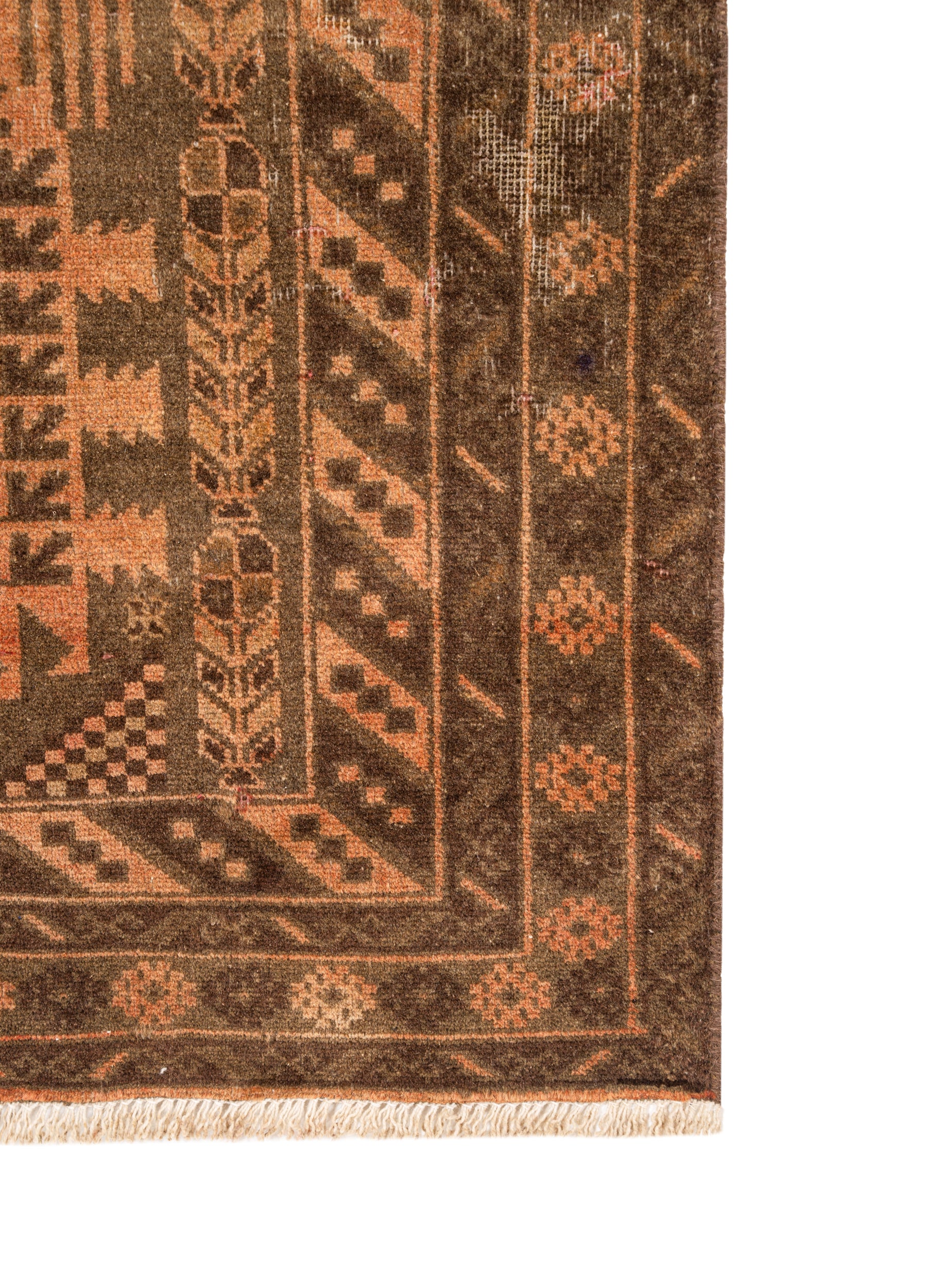 Vintage Baloch Rug 4'5" x 2'10"