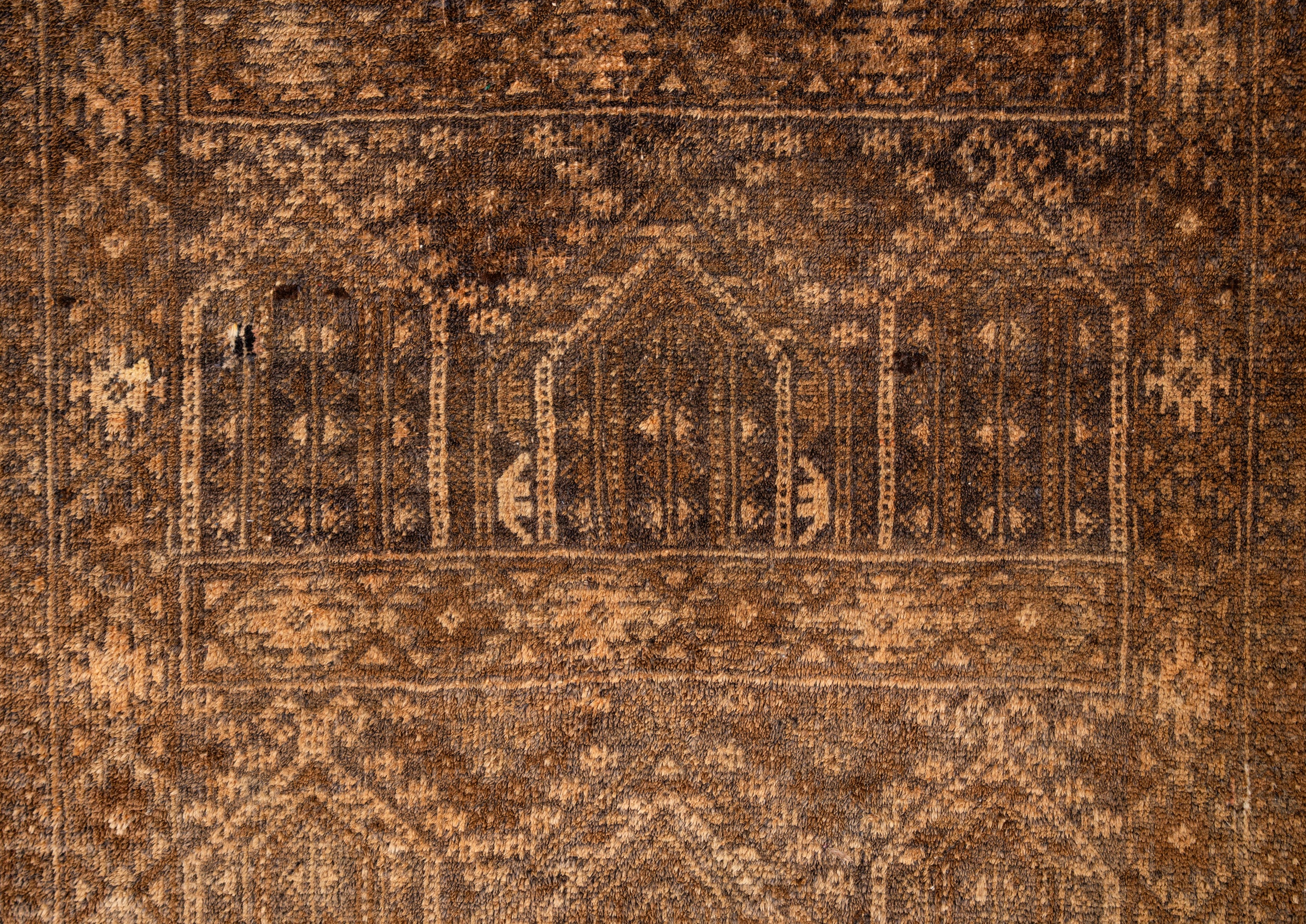 Vintage Baluch Rug 4' X 2'10"