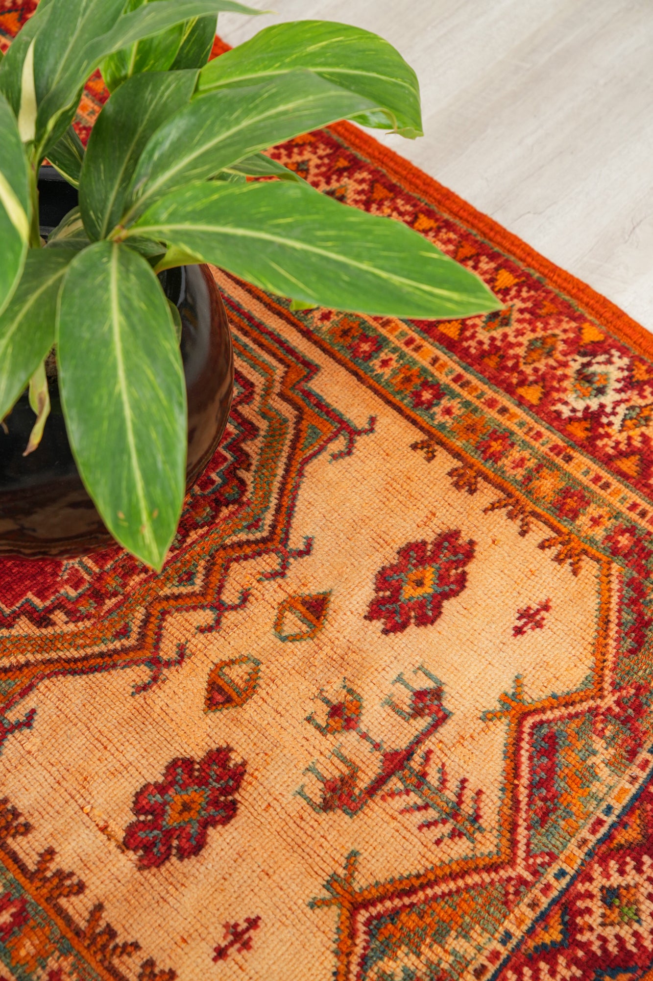 Vintage Moroccan Rug 5' x 3'6"