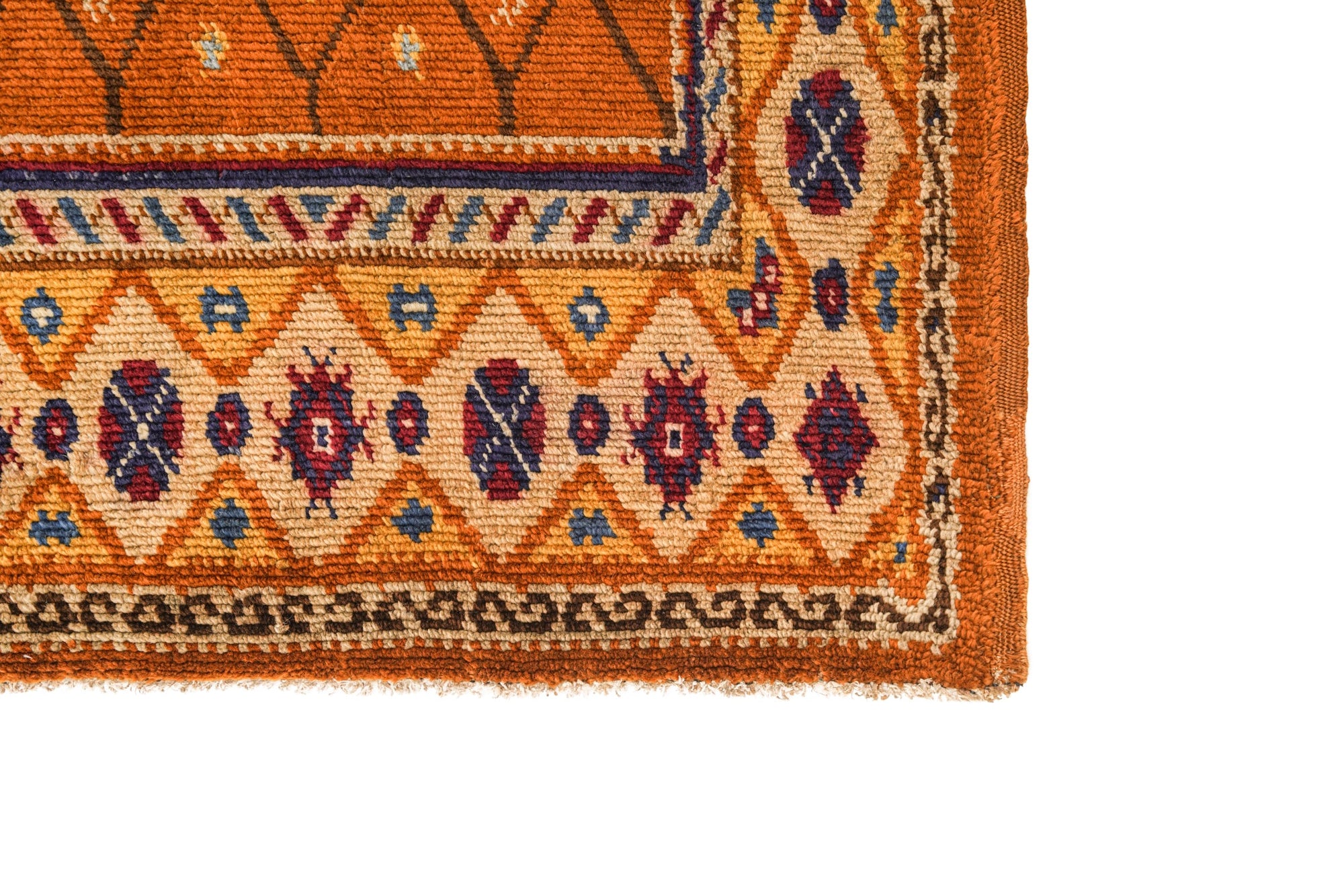 Antique Spanish Rug 6'2" x 2'10"