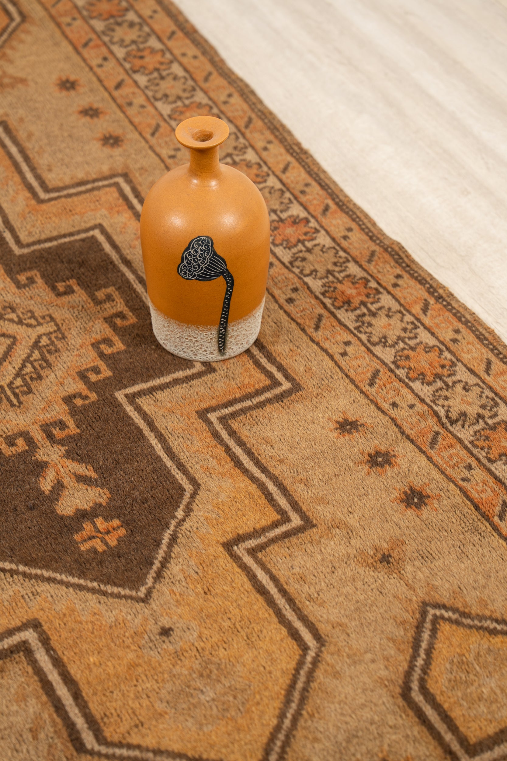 Vintage Baloch Rug 6'5" X 3'9"
