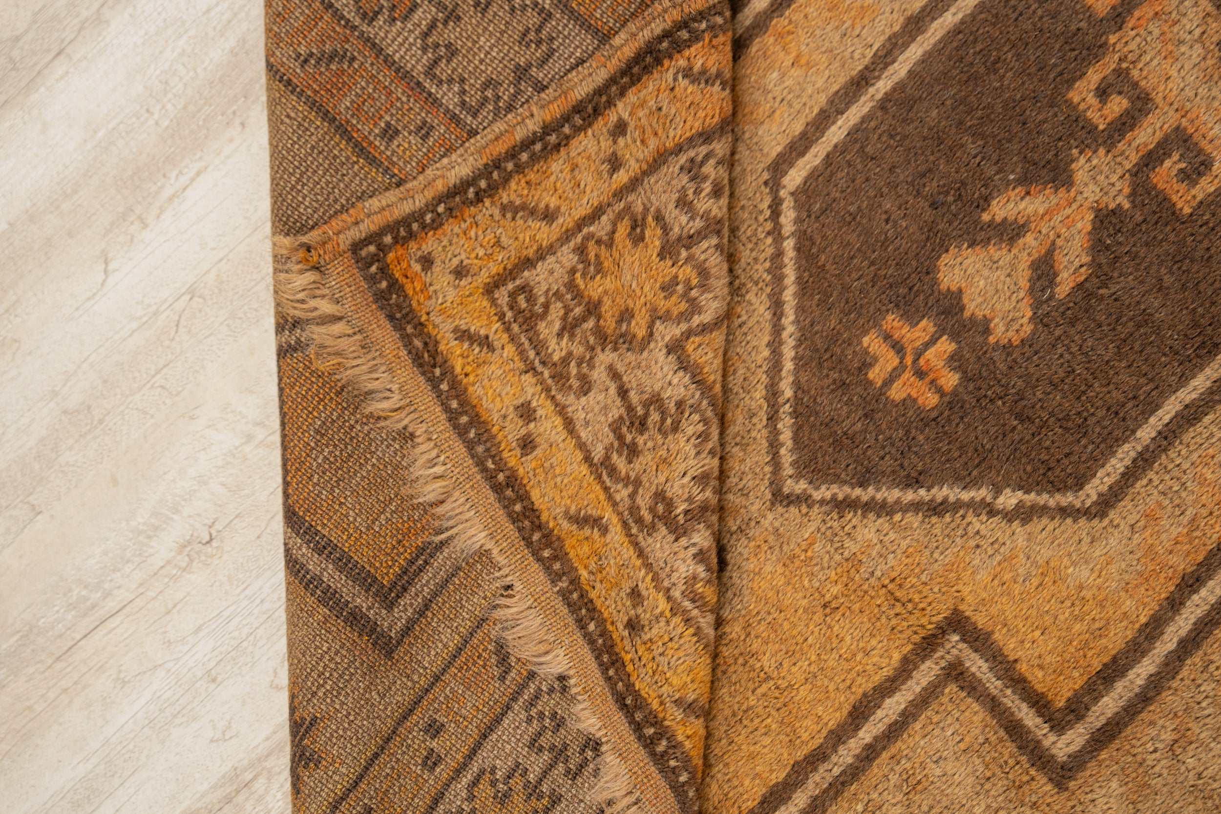 Vintage Baloch Rug 6'5" X 3'9"