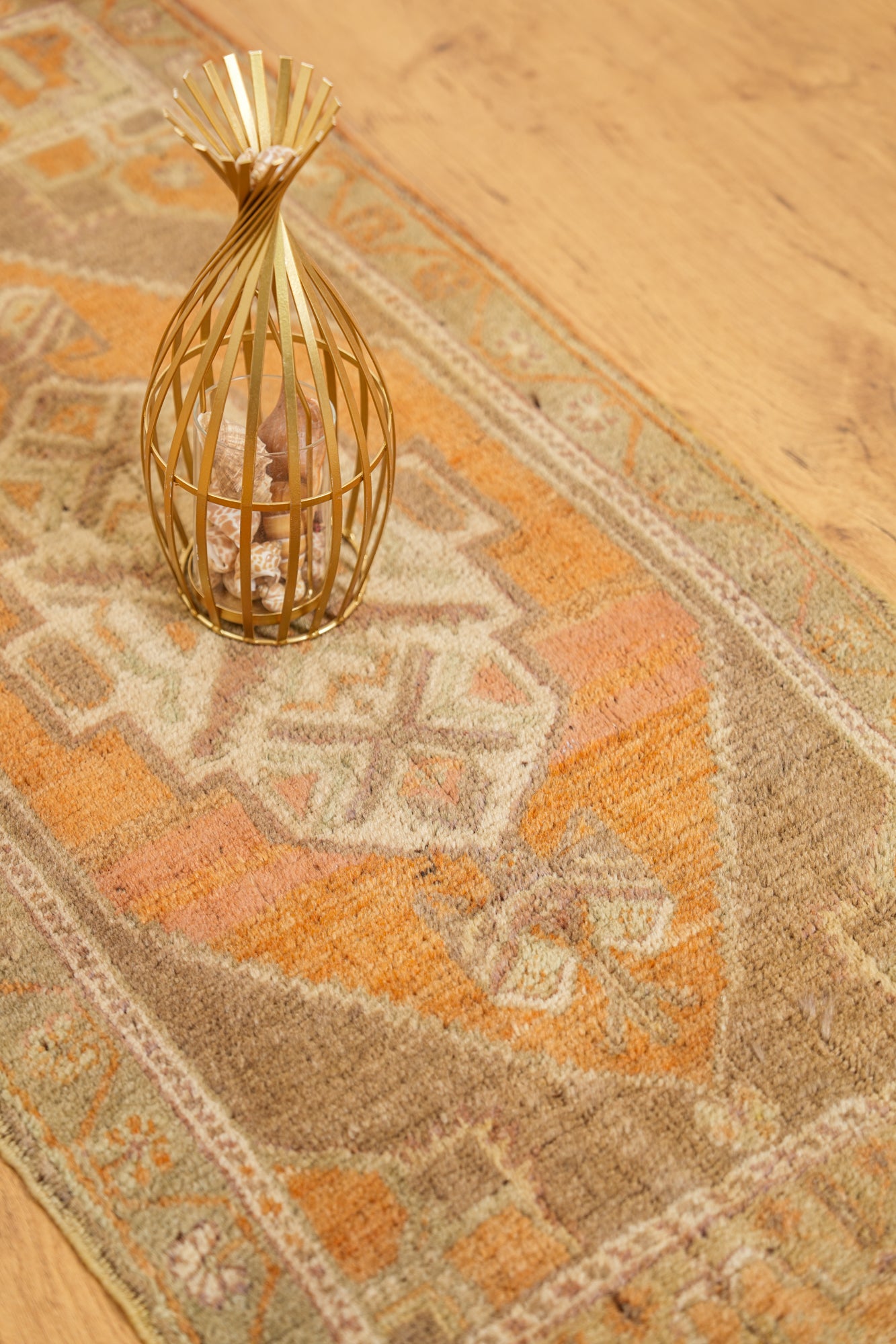 Vintage Turkish Rug 3'1" x 1'8"