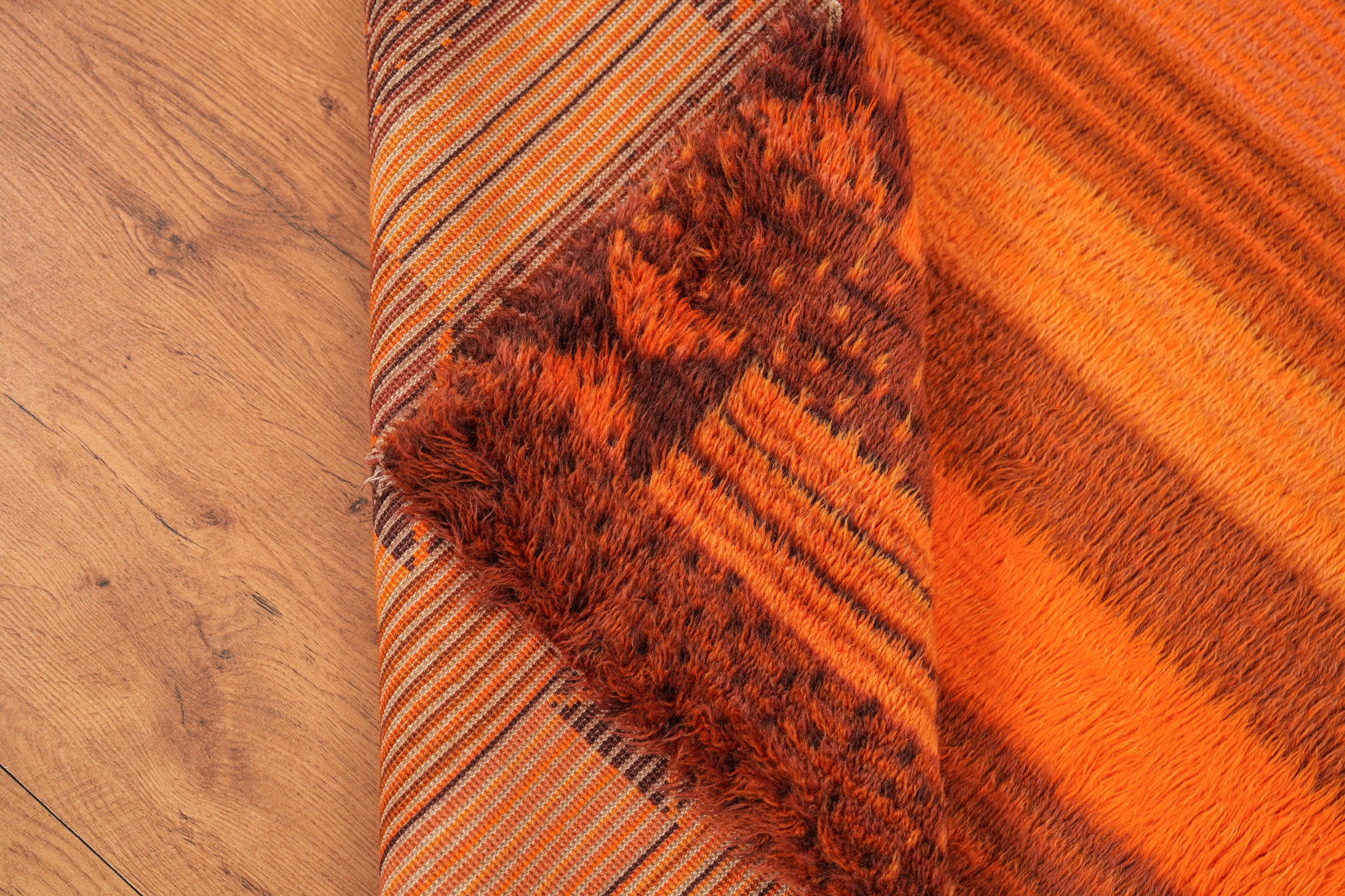 Vintage Scandinavian Rug 6'2" x 4'4"