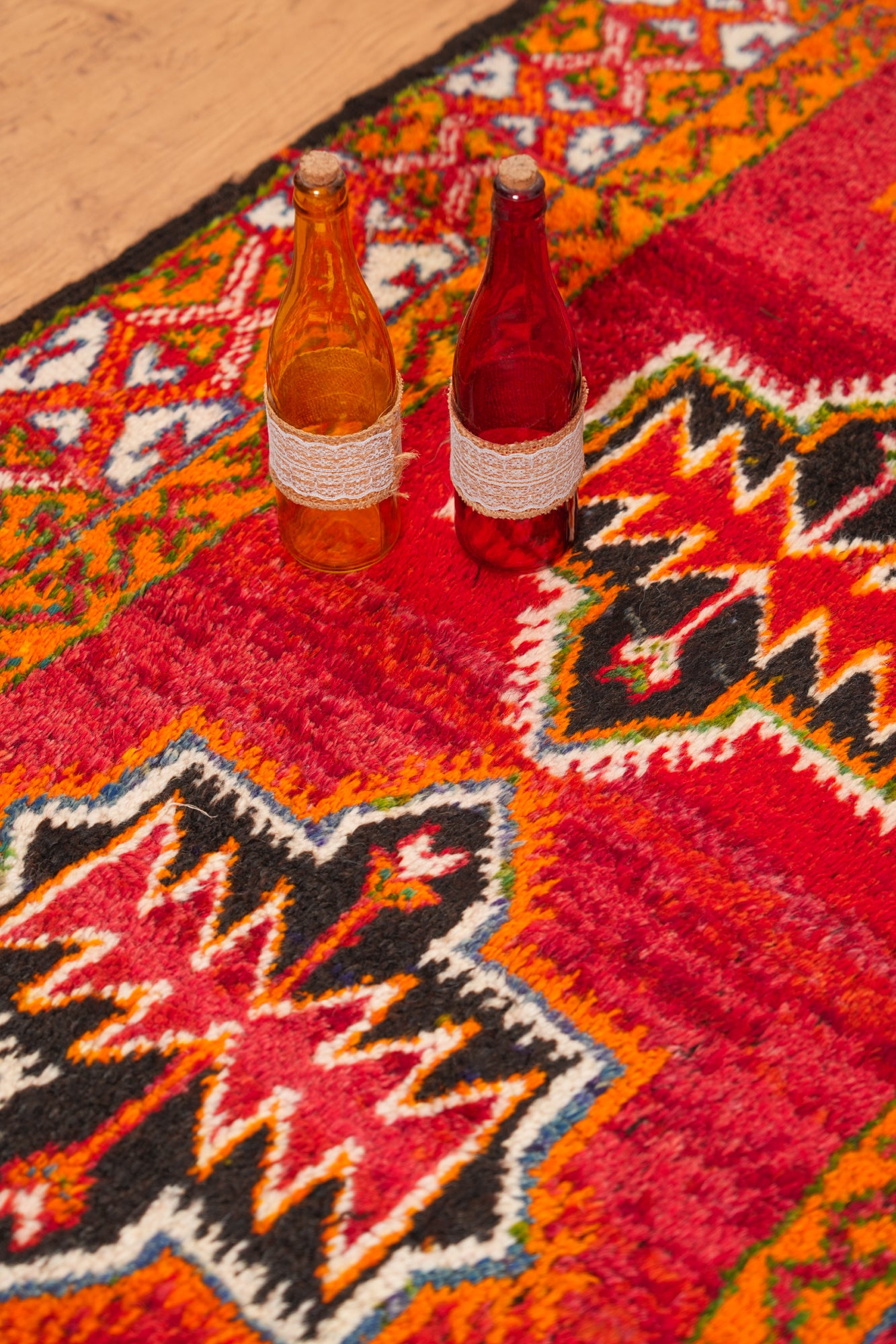 Vintage Moroccan Rug 6' x 3'2"