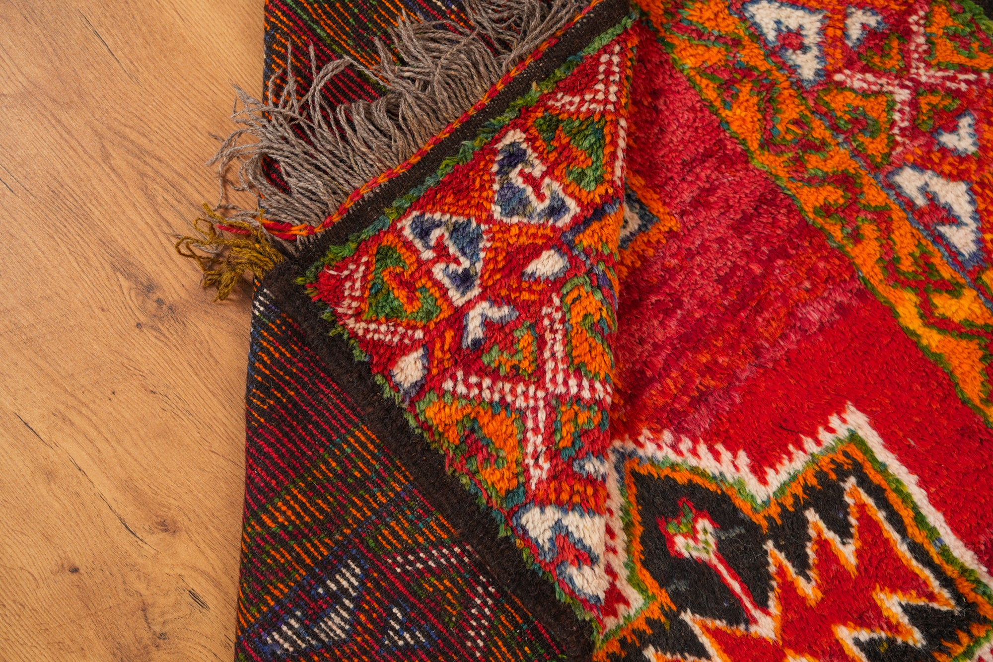 Vintage Moroccan Rug 6' x 3'2"