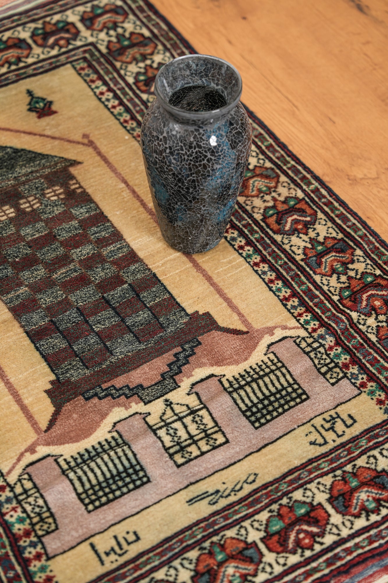 Vintage Baloch Rug 3'4" x 2'4"