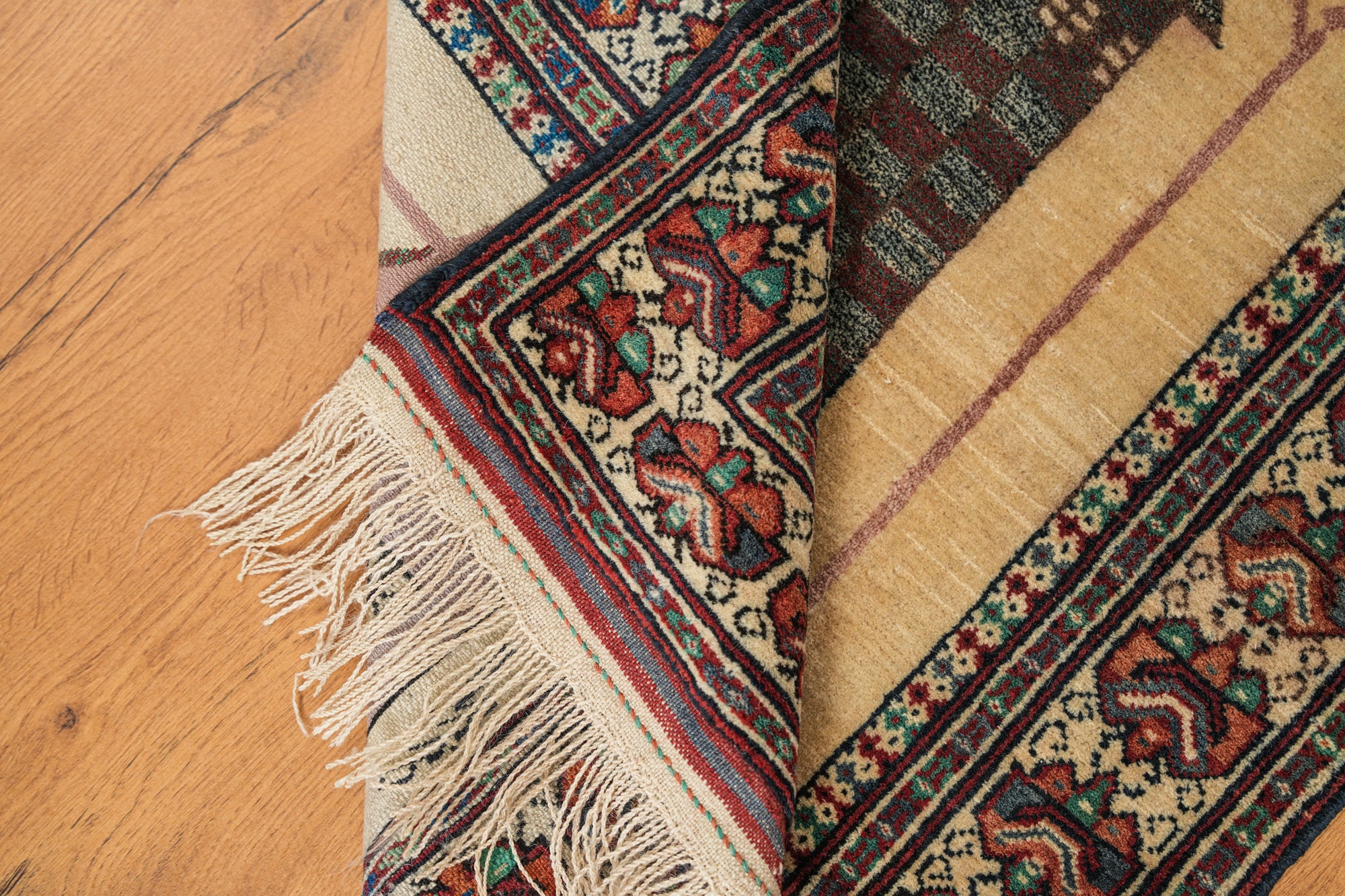 Vintage Baloch Rug 3'4" x 2'4"