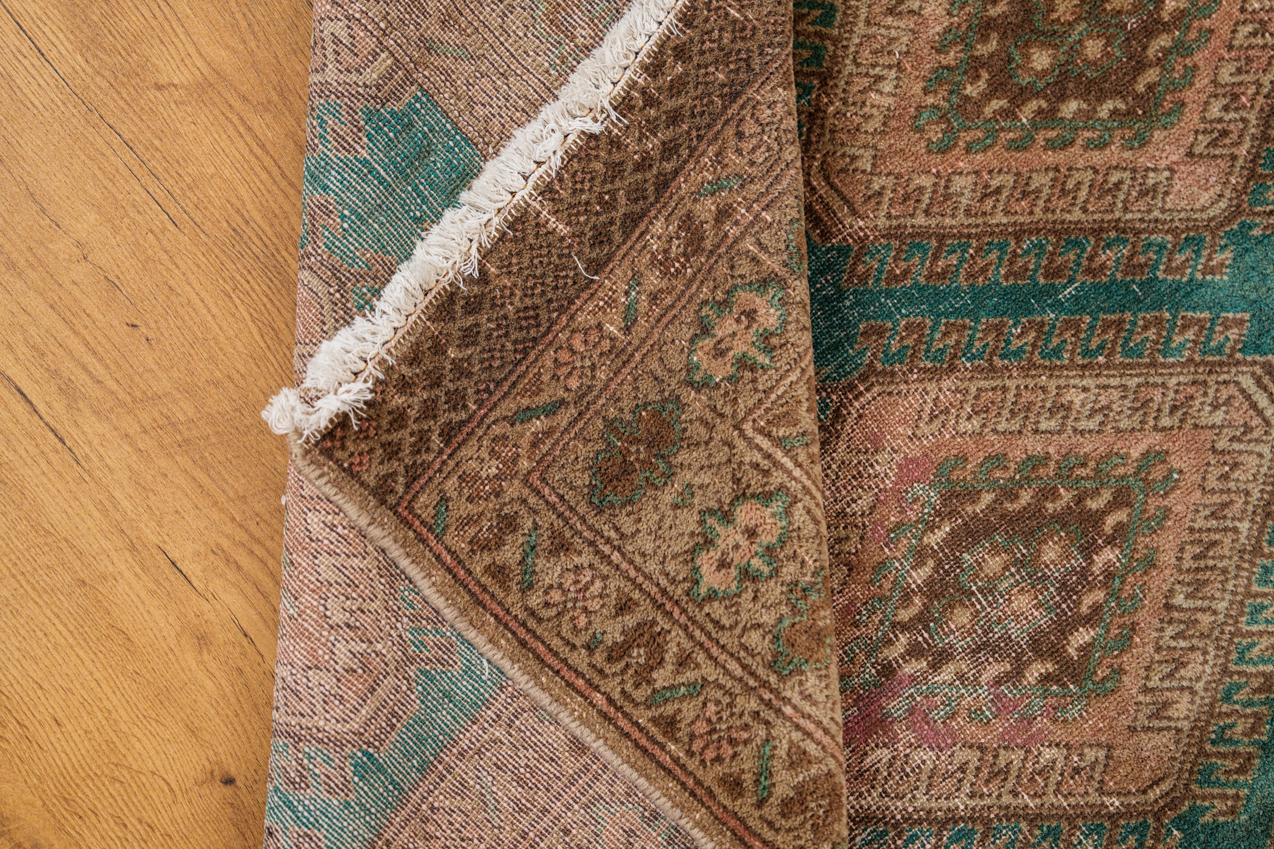 Vintage Turkmen Rug 5'10" x 4'5"