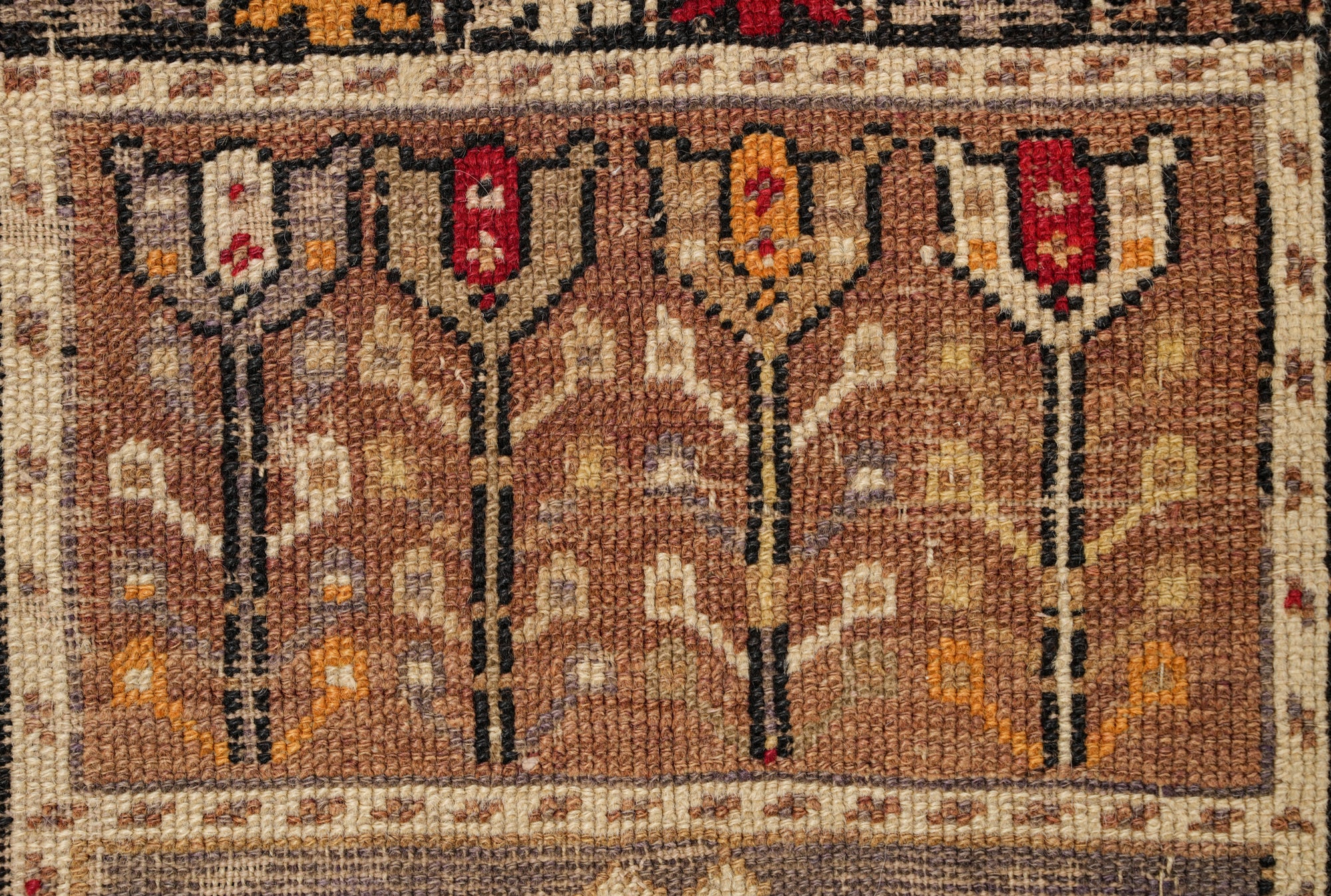 Vintage Turkish Milas Rug 5'10" x 3'8"