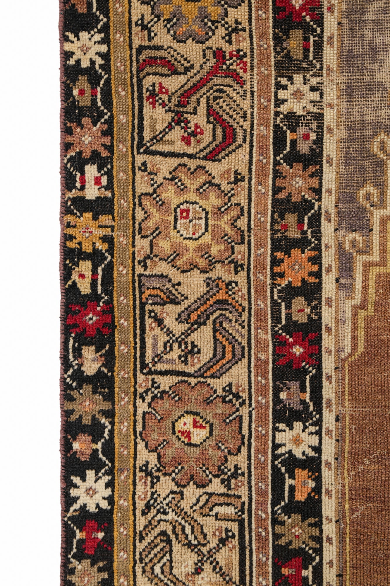 Vintage Turkish Milas Rug 5'10" x 3'8"