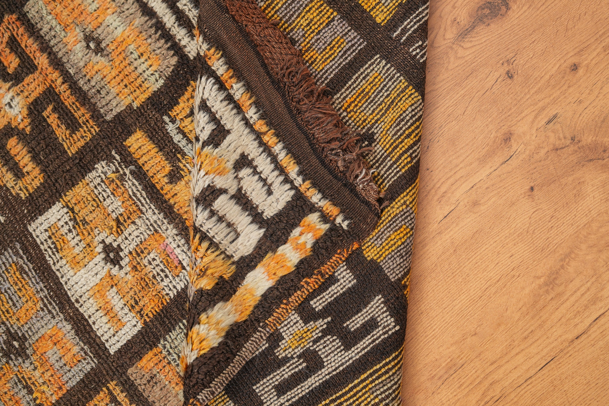 Vintage Moroccan Berber Rug 8' x 3'8"
