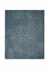 Vintage Indian Textile Embroidery 7'8" x 6'