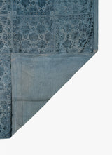 Vintage Indian Textile Embroidery 7'8" x 6'