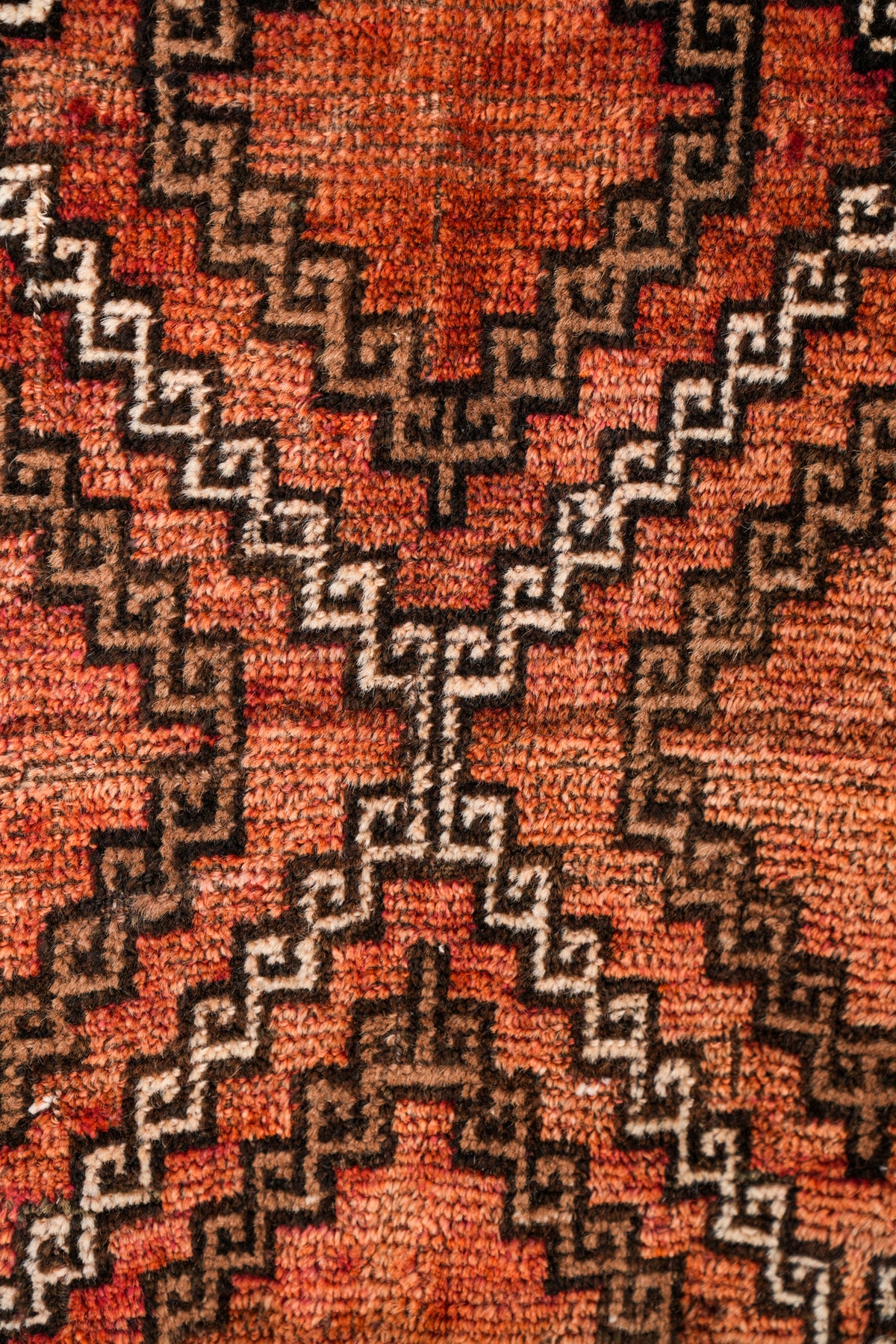 Vintage Turkmen Tribal Rug 5' x 3'