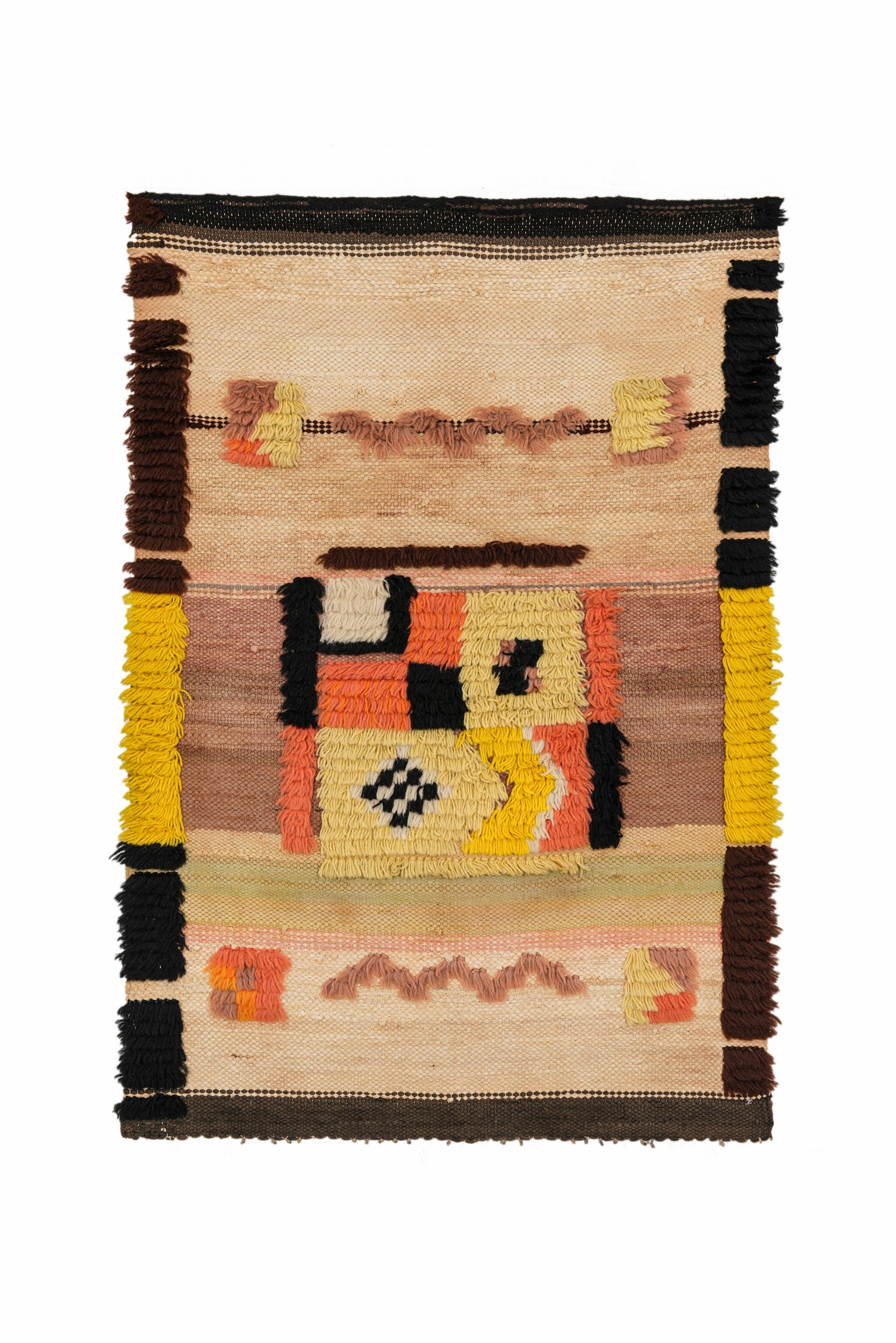 Vintage Swedish Kilim Rug 3' x 2'2"