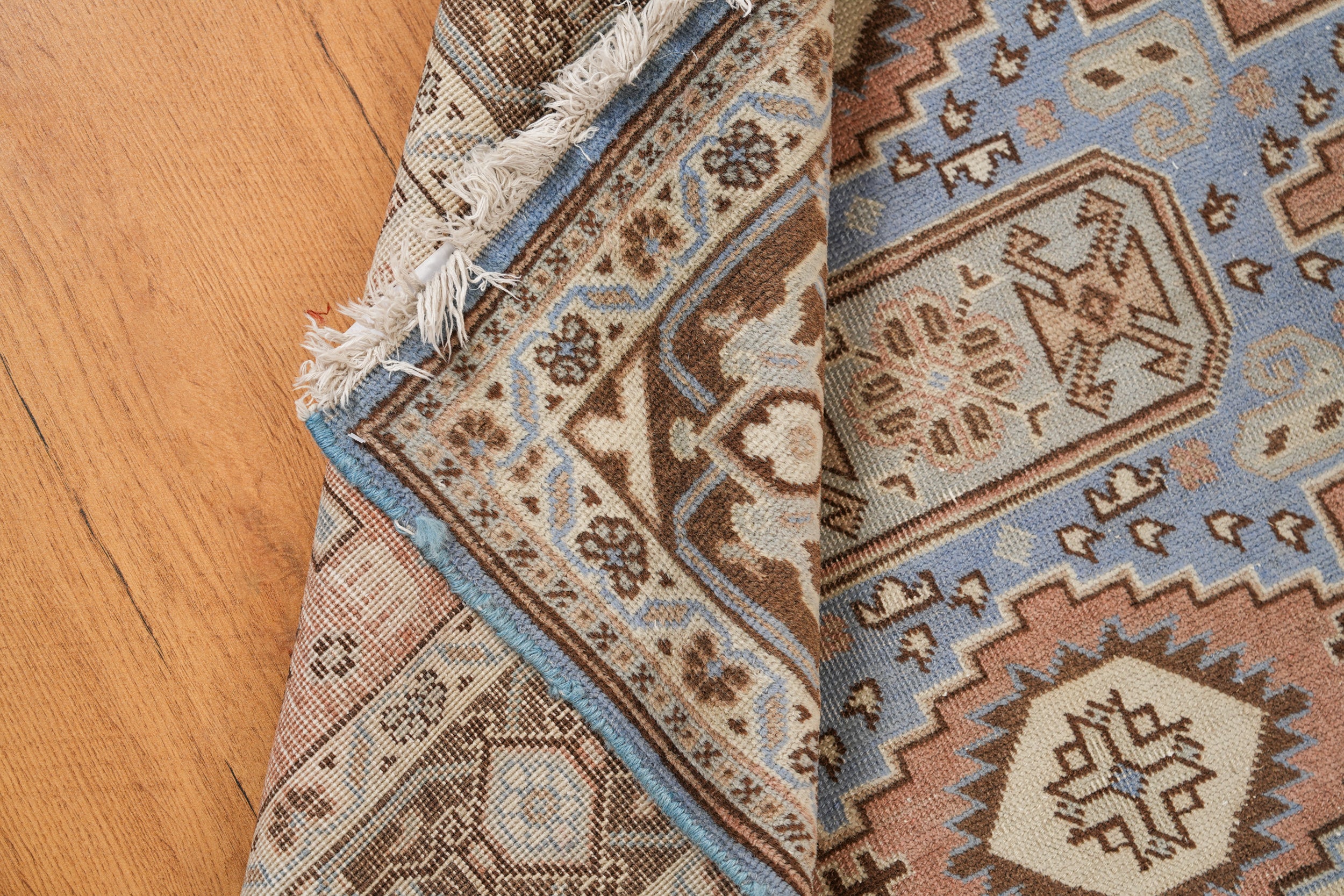 Vintage Turkish Shirvan Rug 6'3" x 4'3"