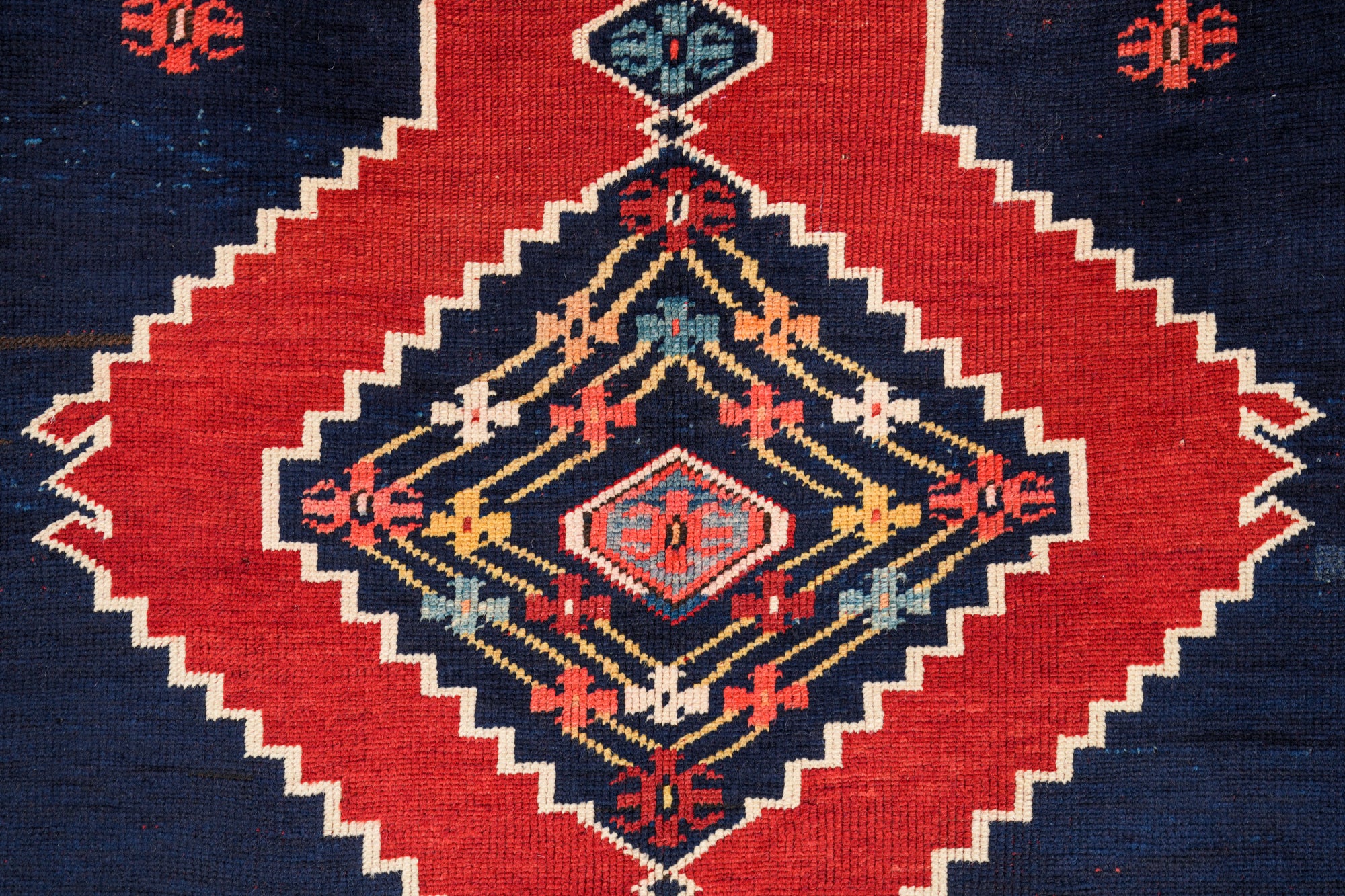 Antique Caucasian Shirvan Rug 6'2" x 4'4"