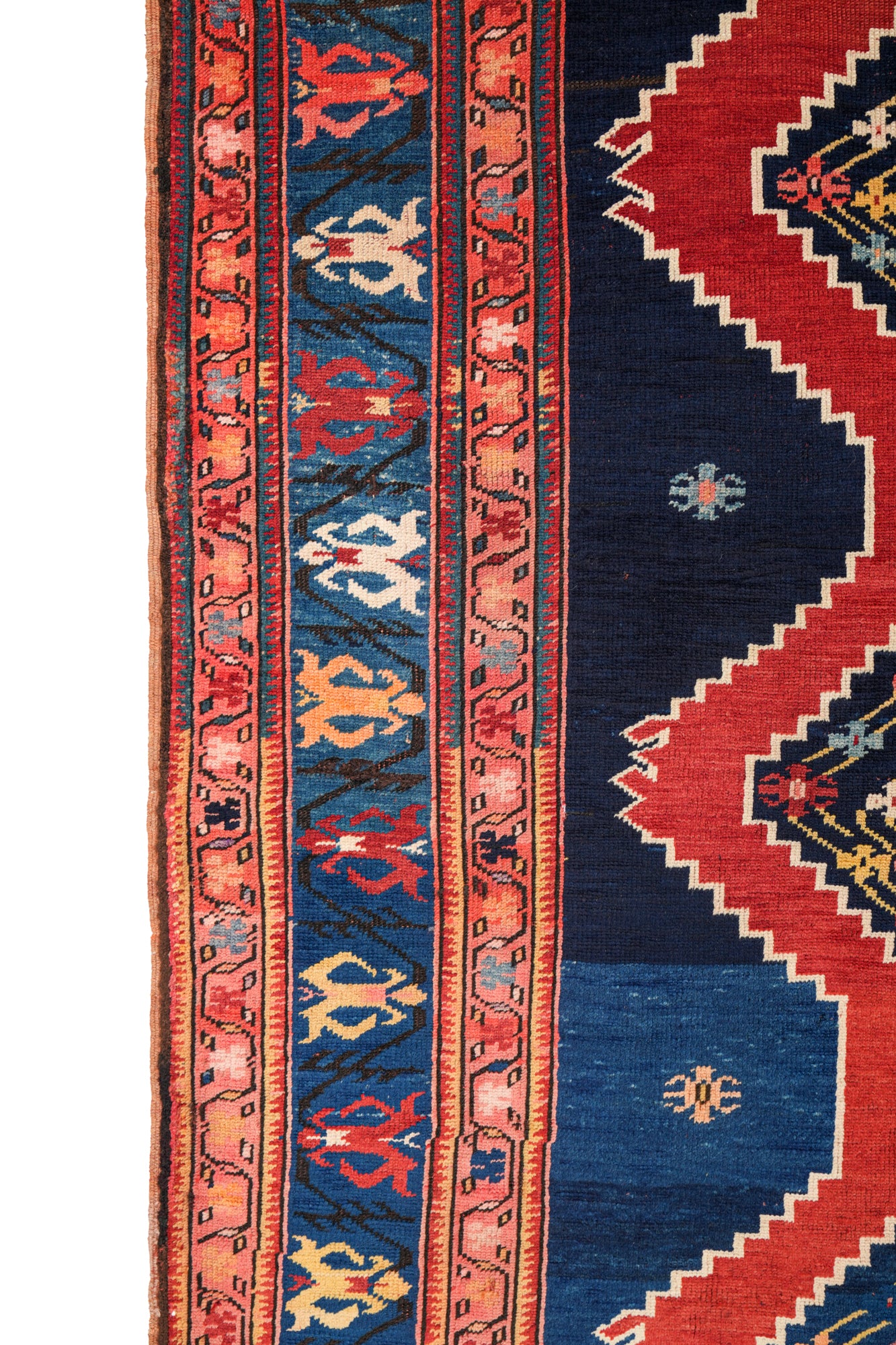 Antique Caucasian Shirvan Rug 6'2" x 4'4"