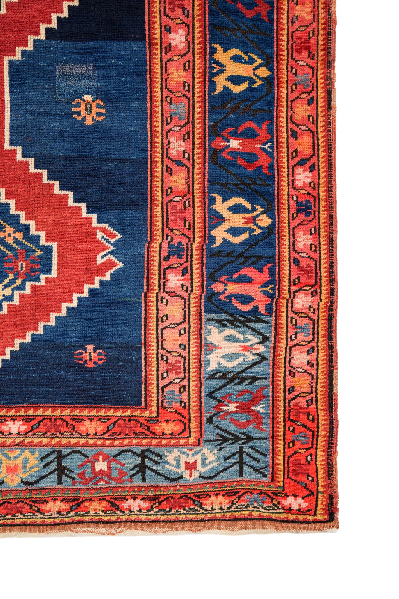 Antique Caucasian Shirvan Rug 6'2" x 4'4"