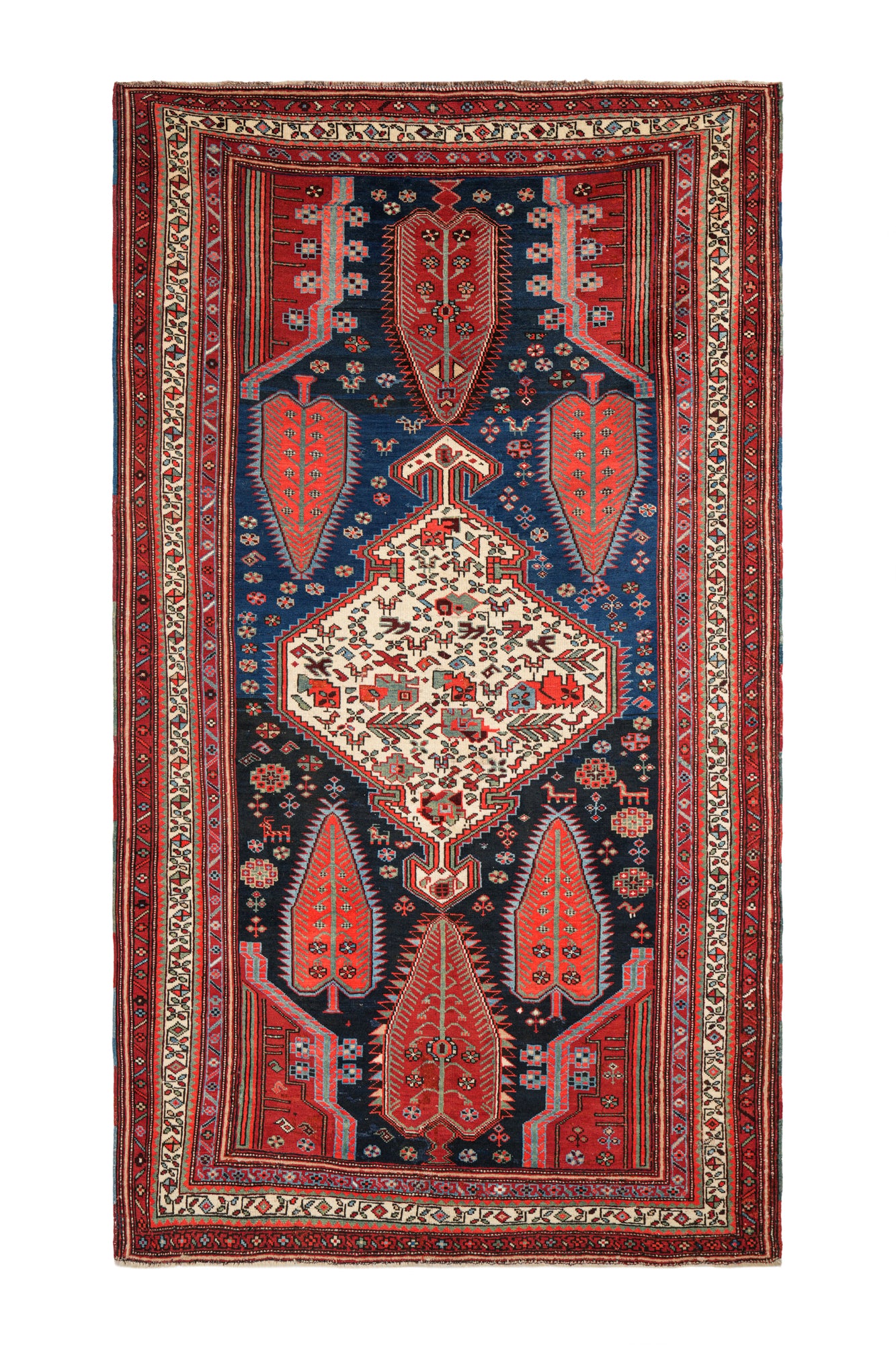 Antique Caucasian Shikli Kazak Rug 7' x 4'1