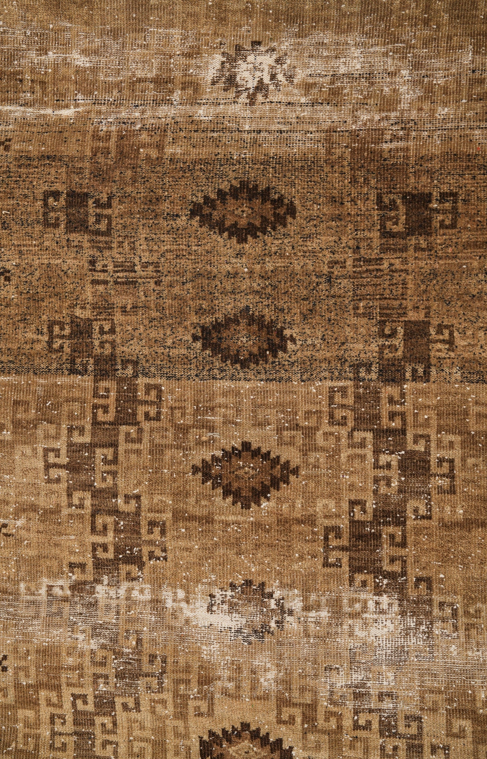 Vintage Turkmen Kelleh Rug 9' x 4'3"