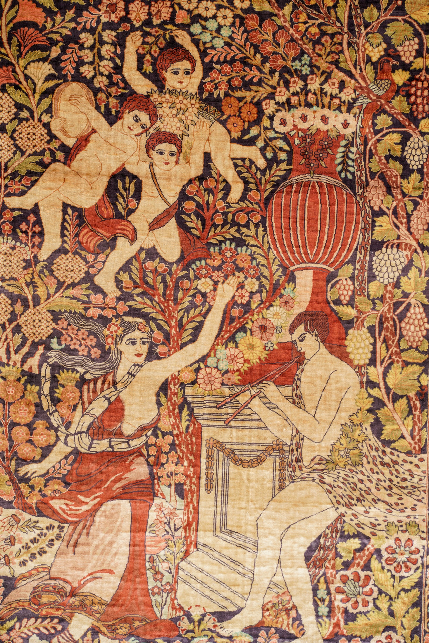 Raphael Silk Pictorial Rug 4' x 2'6"