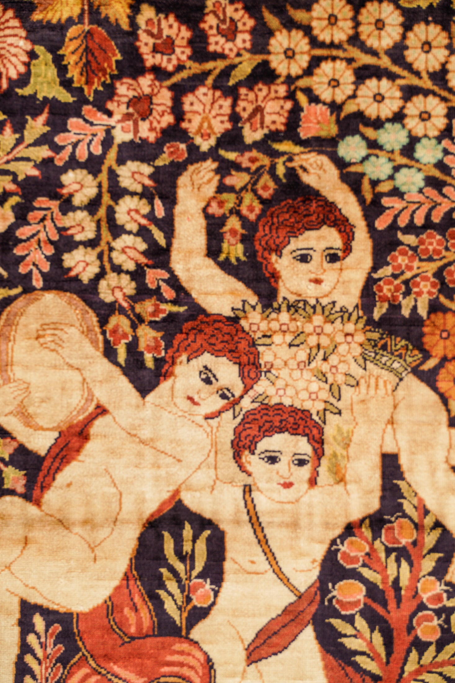 Raphael Silk Pictorial Rug 4' x 2'6"