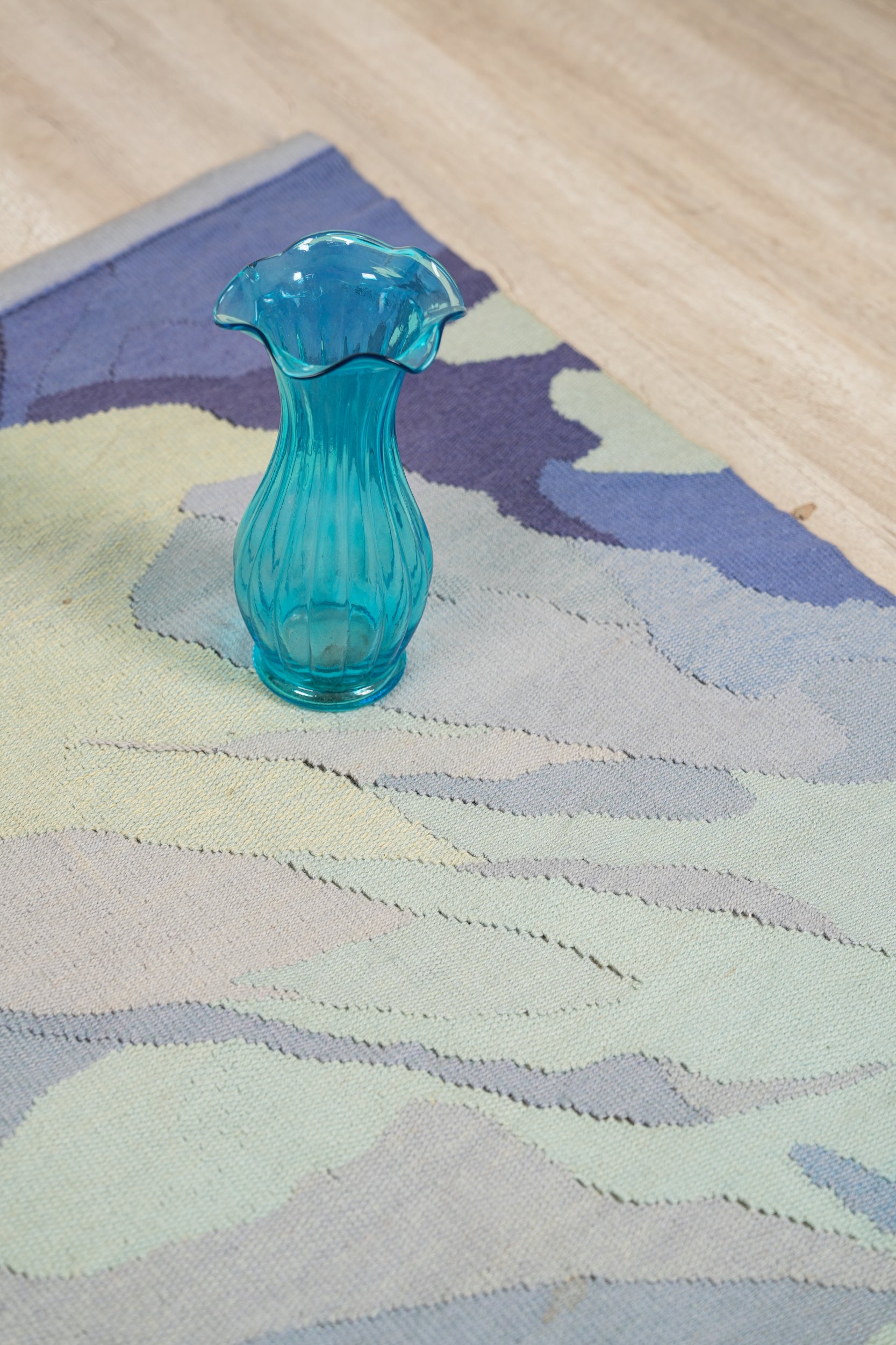 Vintage Scandinavian Tapestry 4'9" X 3'3"