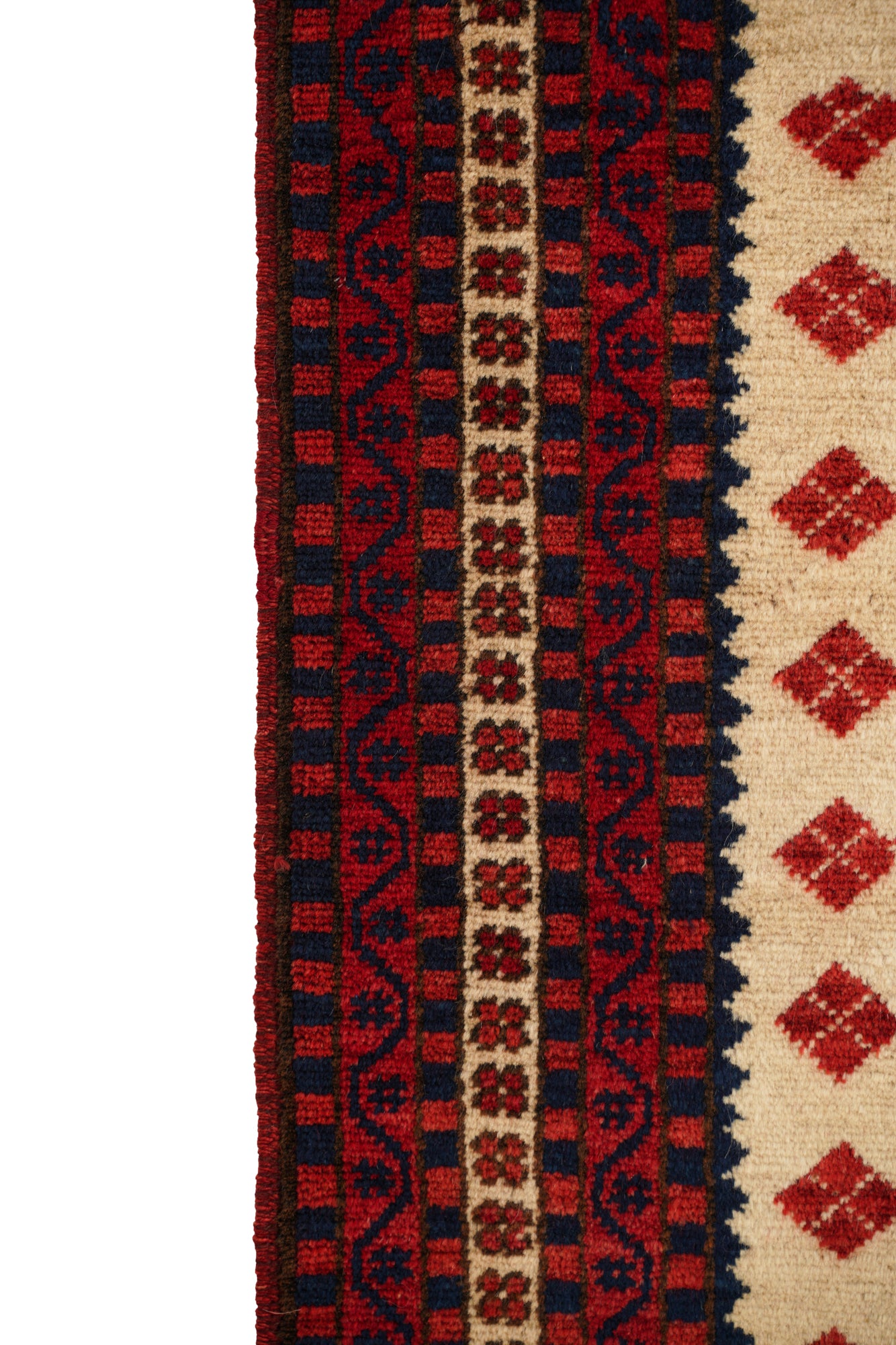 VINTAGE TURKISH YAGCIBEDIR TRIBAL RUG 6' x 3'4"