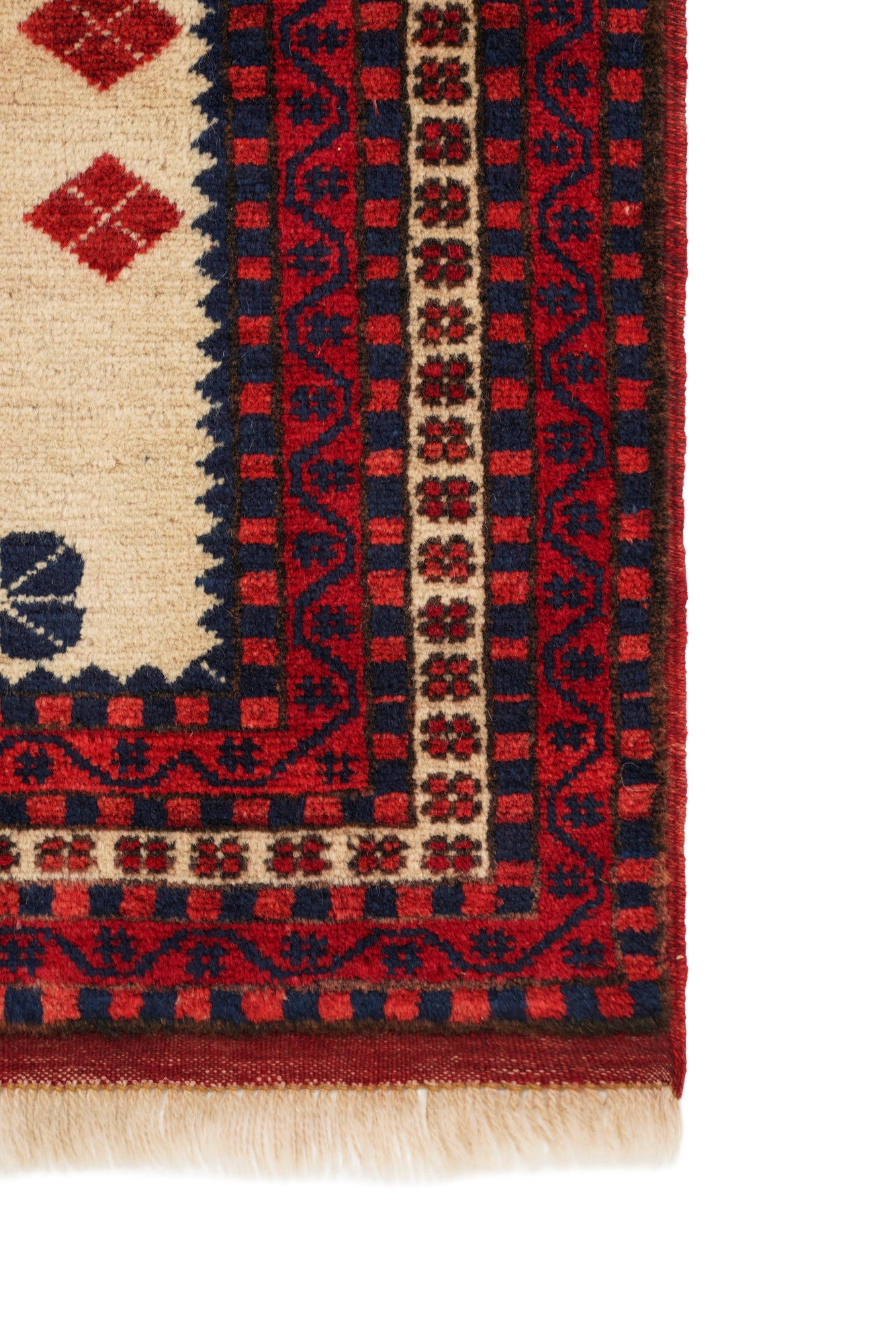 VINTAGE TURKISH YAGCIBEDIR TRIBAL RUG 6' x 3'4"