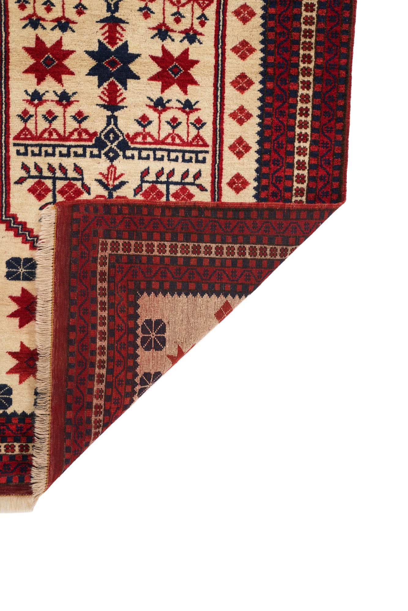VINTAGE TURKISH YAGCIBEDIR TRIBAL RUG 6' x 3'4"