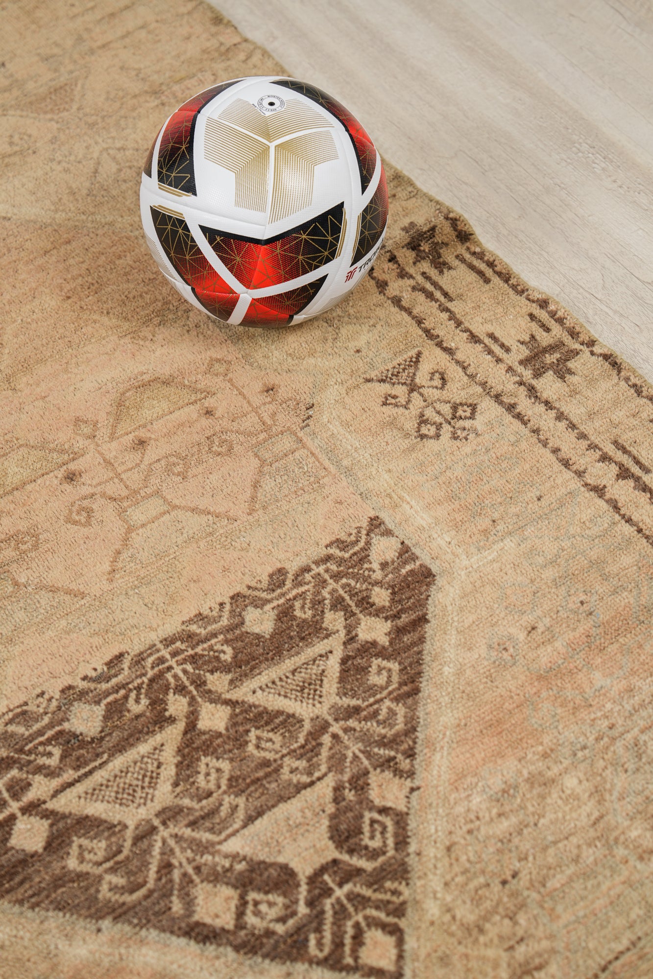 Vintage Turkmen Tribal Rug 5'9" x 3'6"